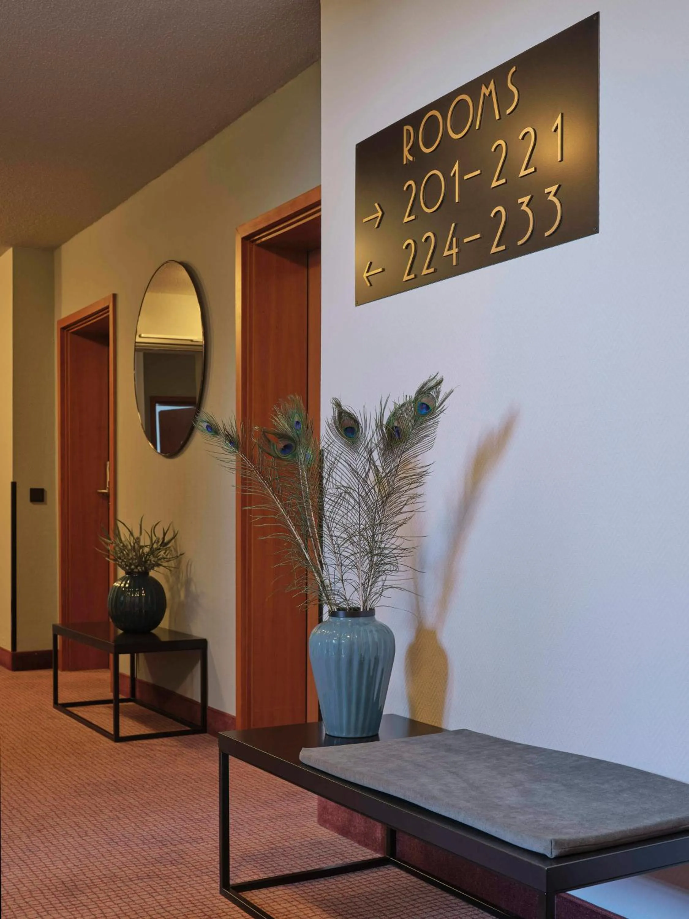 Text overlay in Classik Hotel Magdeburg