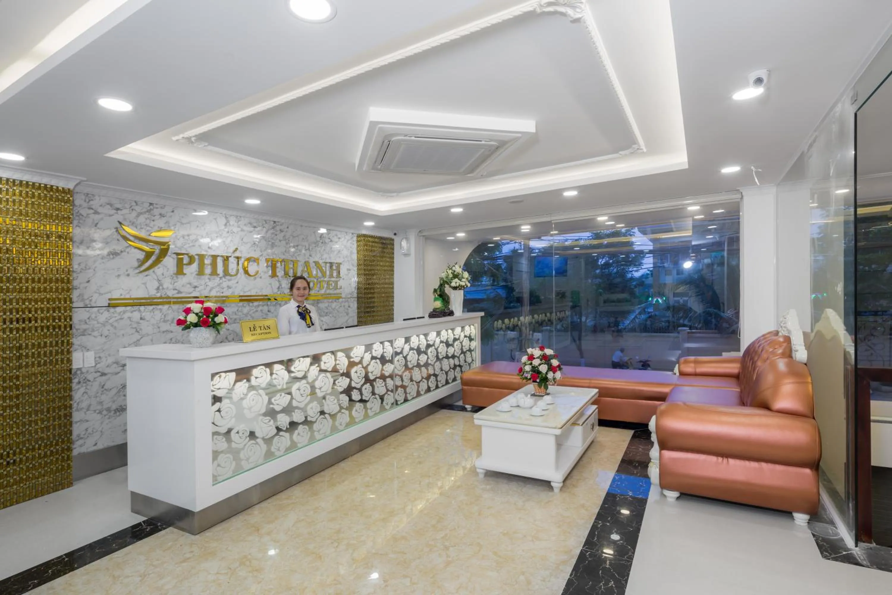Lobby or reception in Phuc Thanh Luxury Hotel by THG