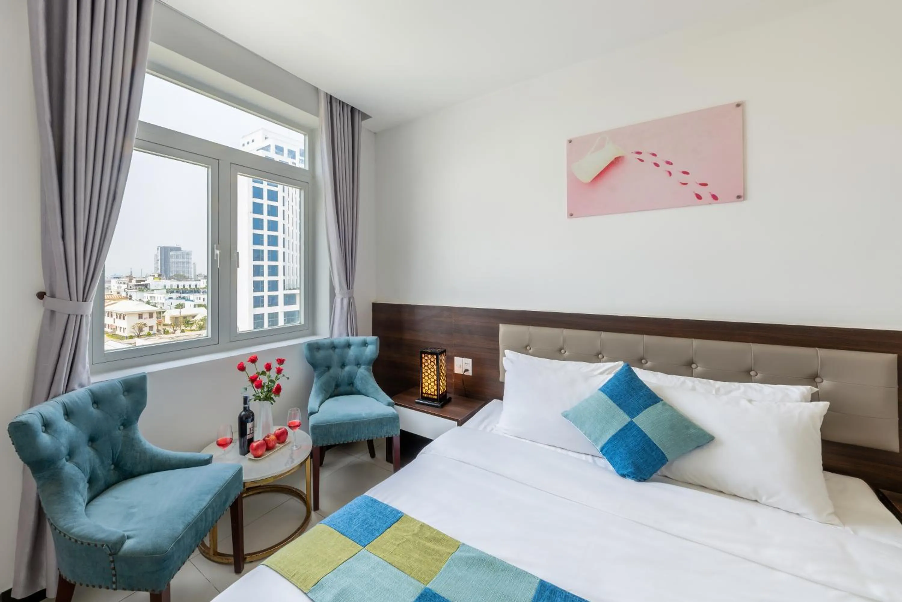 Bed in Phuc Thanh Luxury Hotel by THG