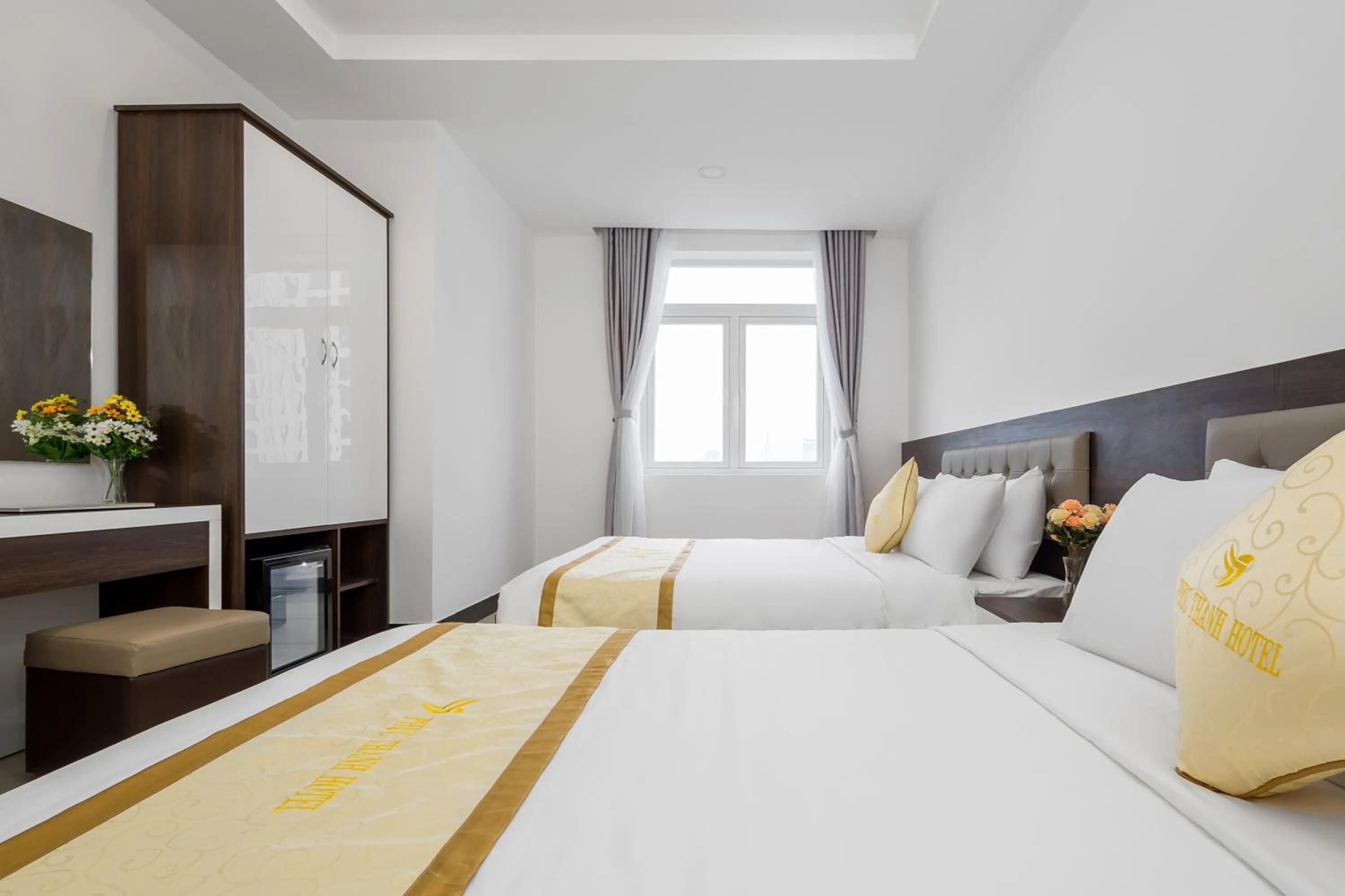 Bed in Phuc Thanh Luxury Hotel by THG