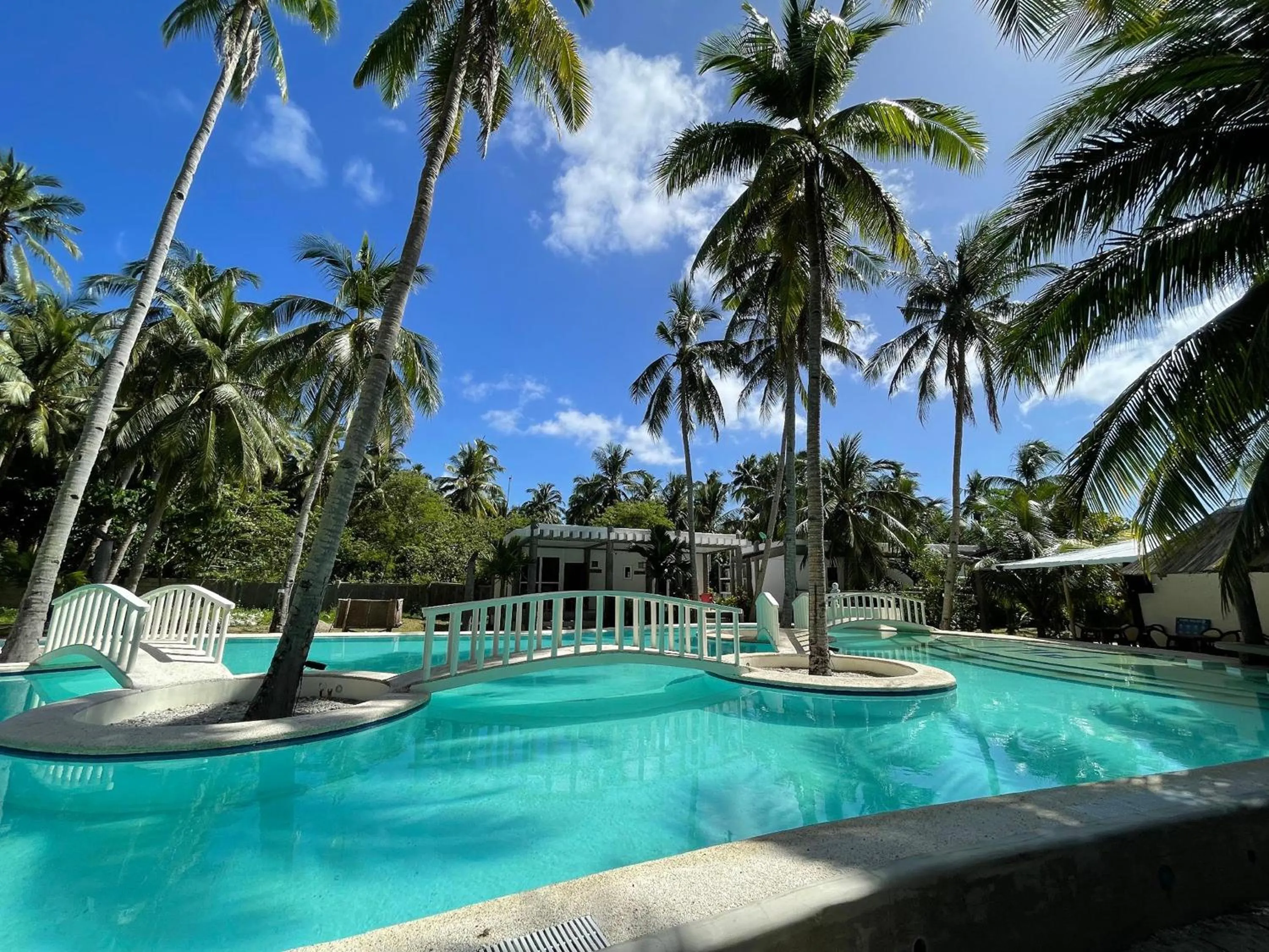 Swimming pool in Pili Beach Resort Agmanic