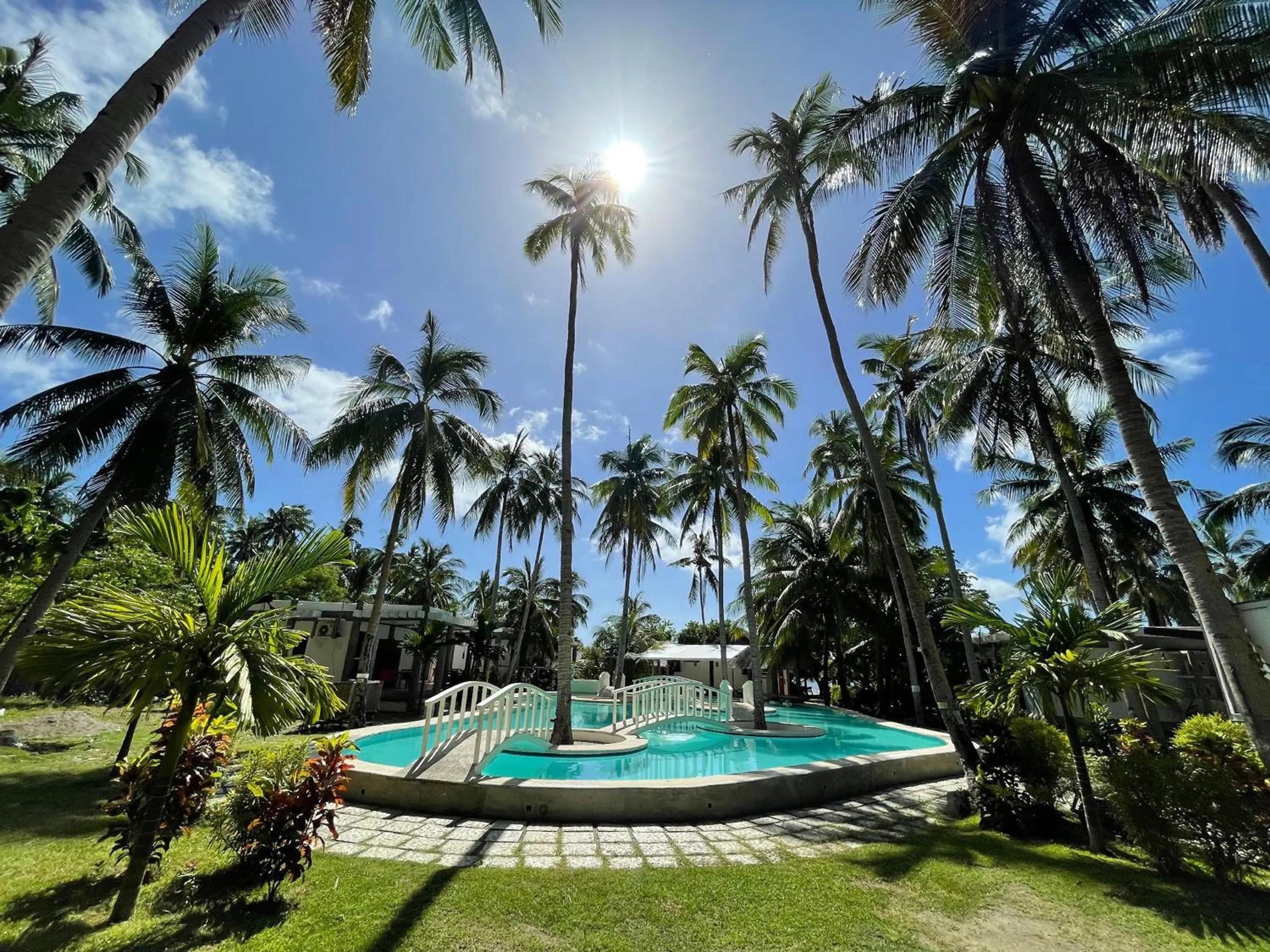 Swimming pool in Pili Beach Resort Agmanic