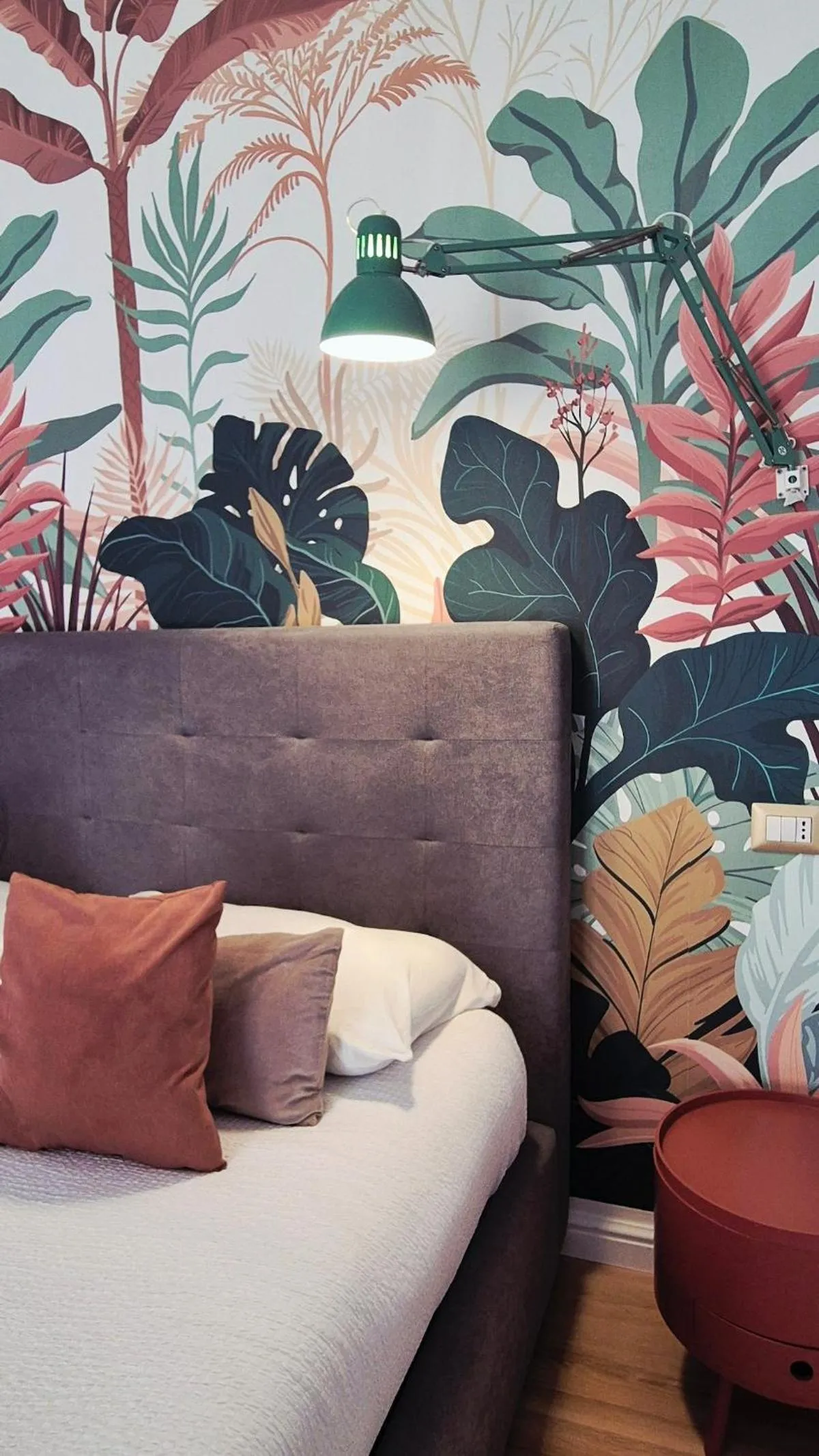 Bed in Tufo Giallo Rooms