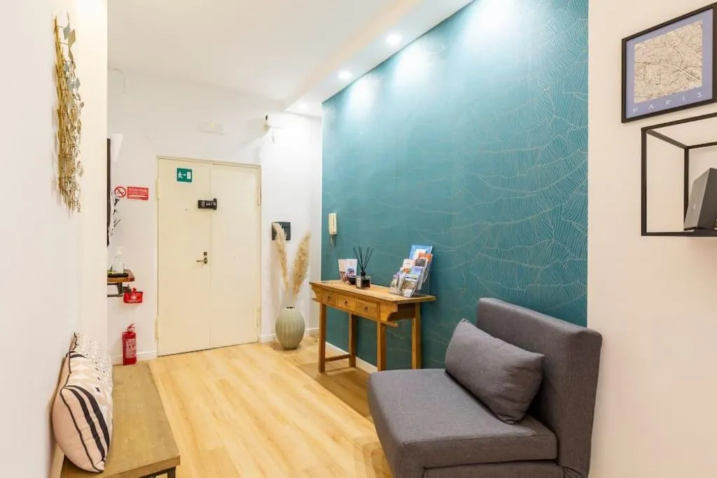 Seating area in Tufo Giallo Rooms