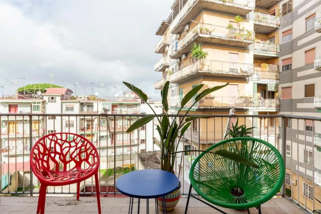 Balcony/Terrace in Tufo Giallo Rooms