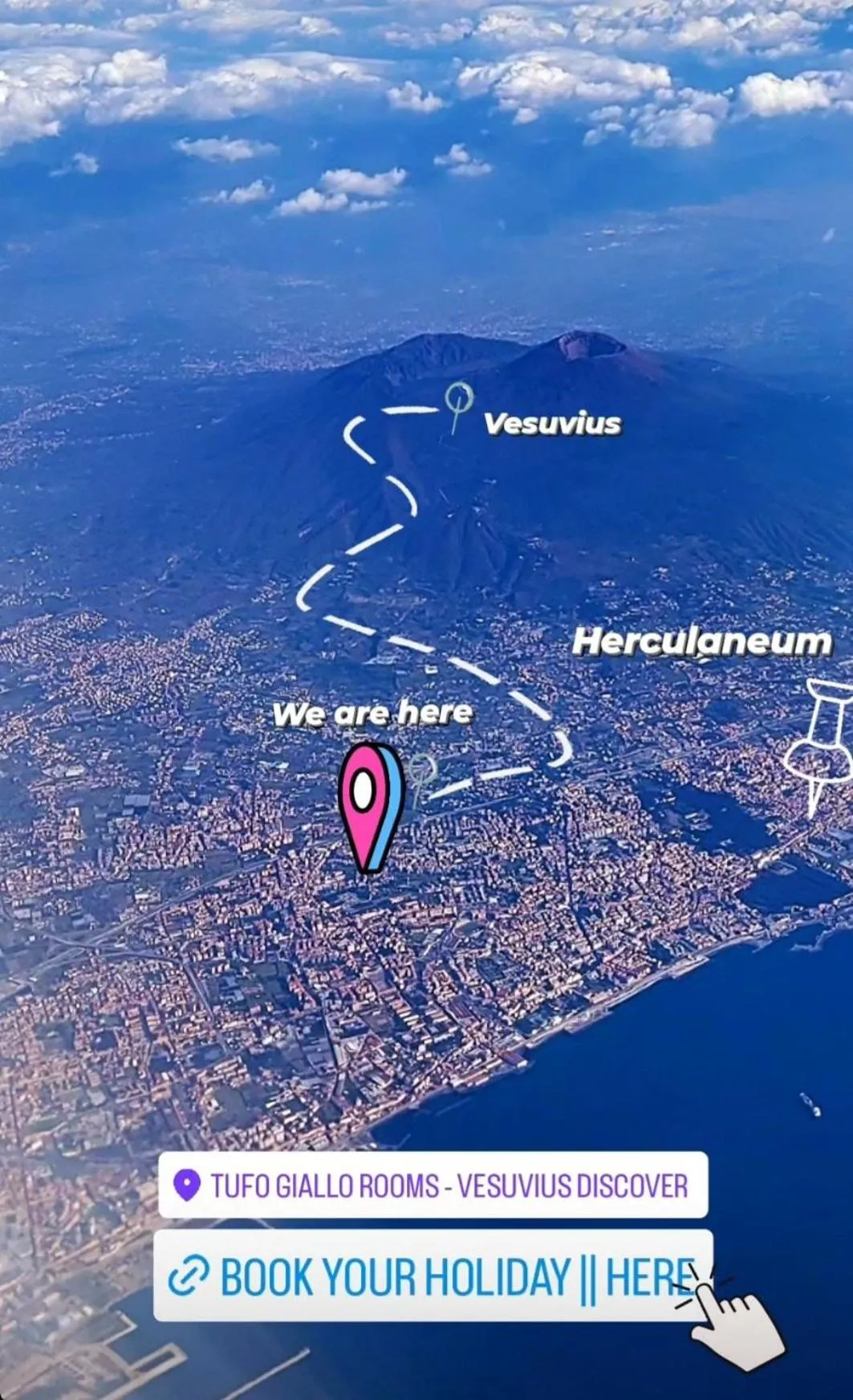 Nearby landmark in Tufo Giallo Rooms