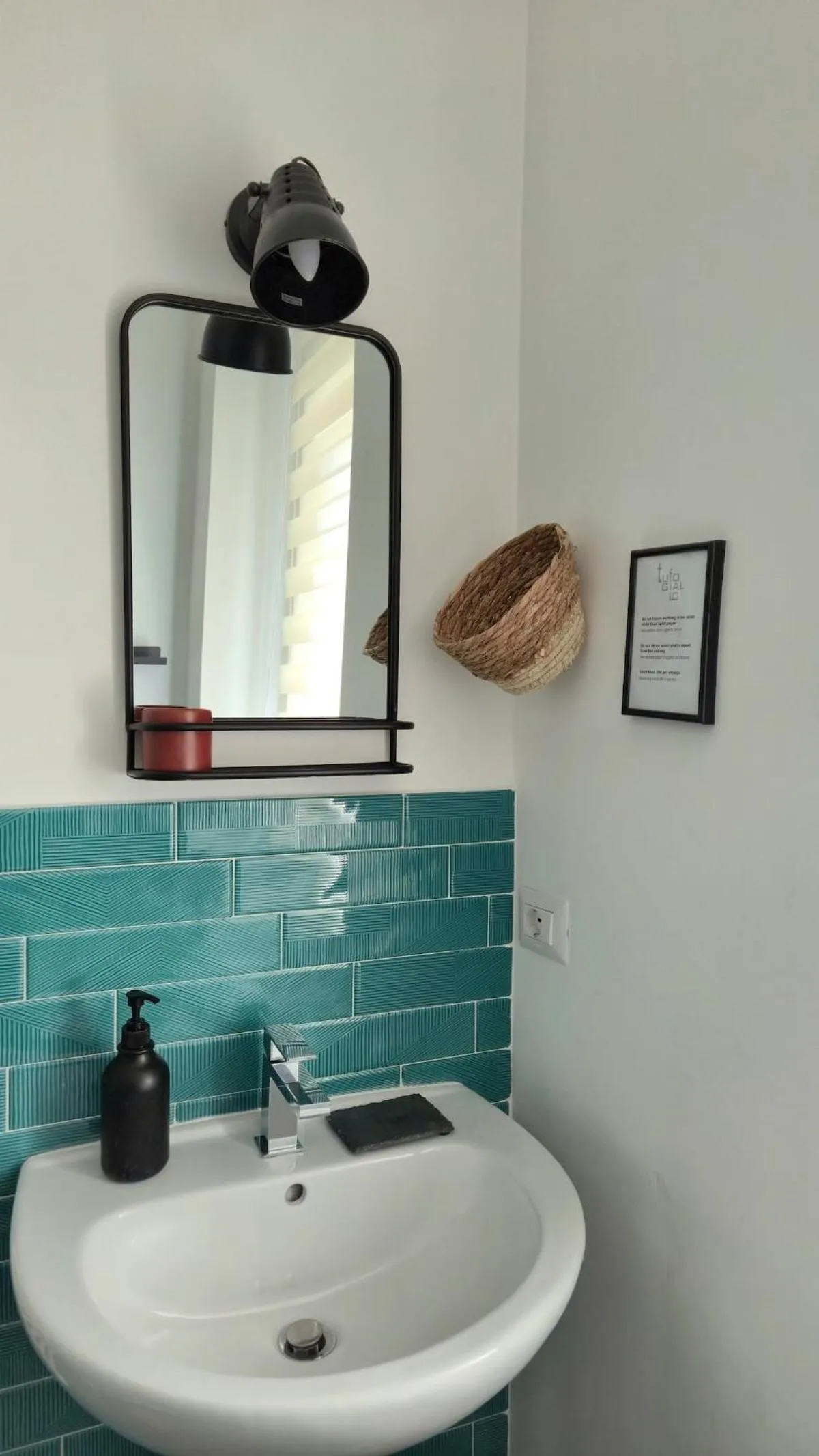 Bathroom in Tufo Giallo Rooms