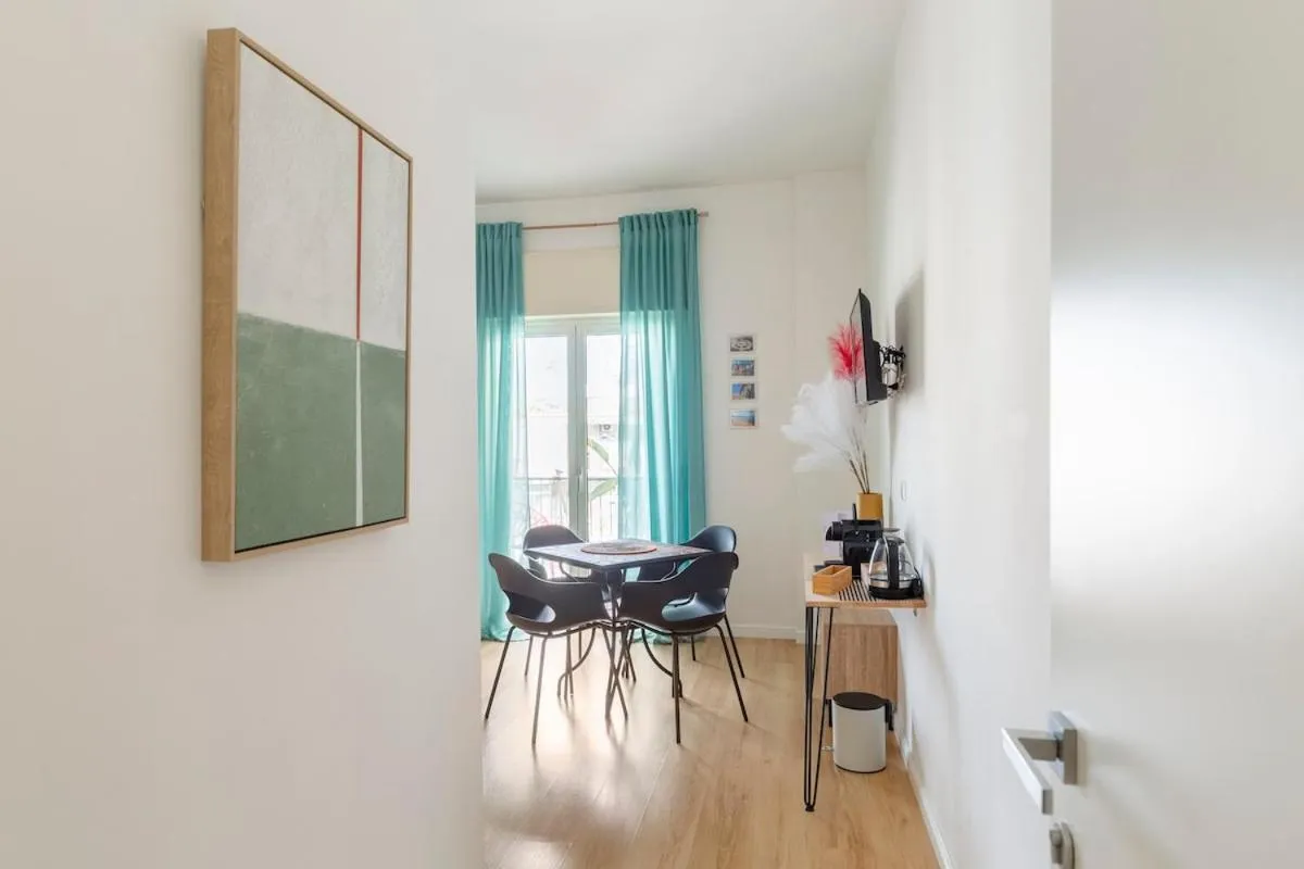 Seating area in Tufo Giallo Rooms