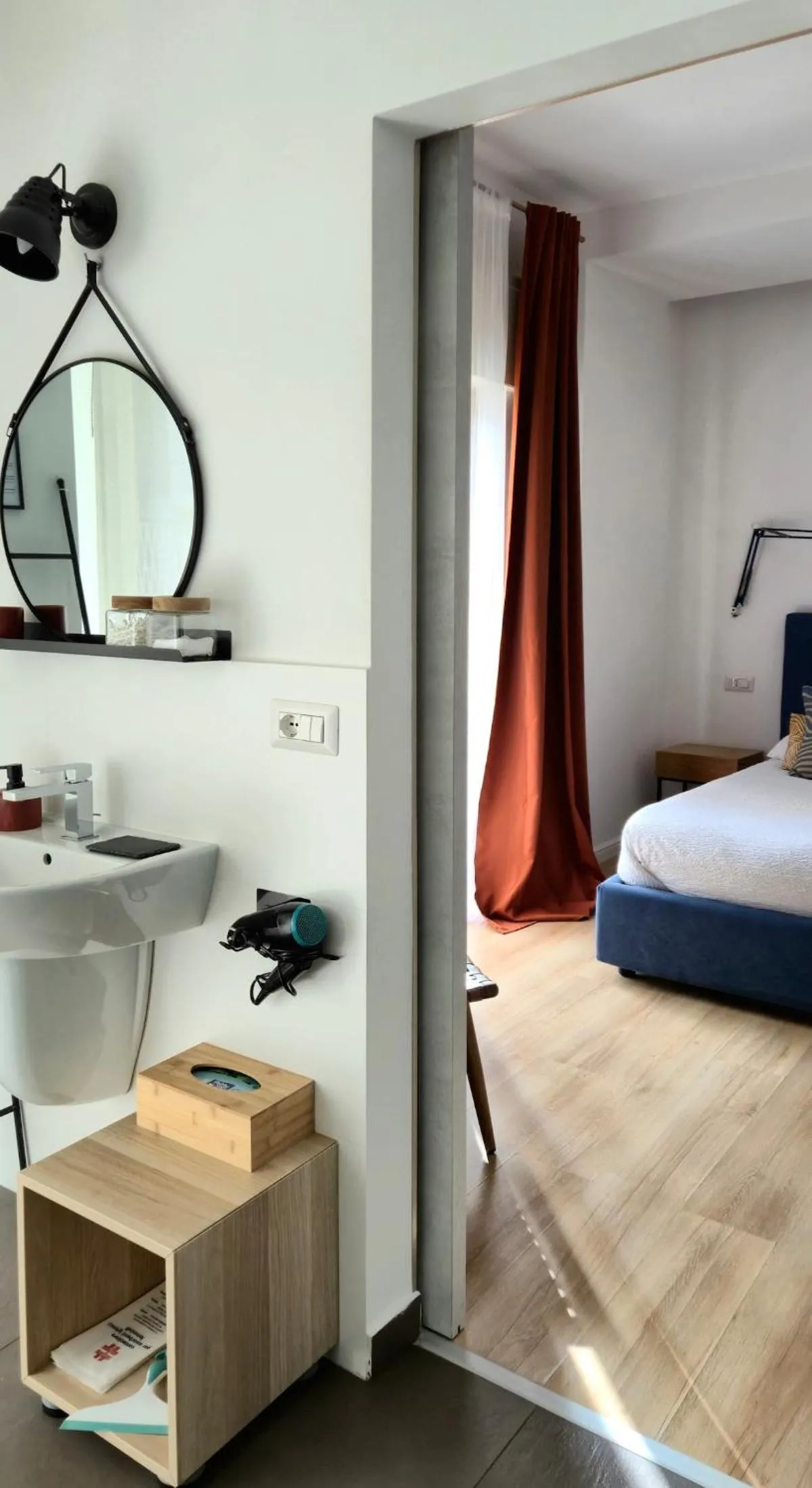 Bedroom, Bed in Tufo Giallo Rooms