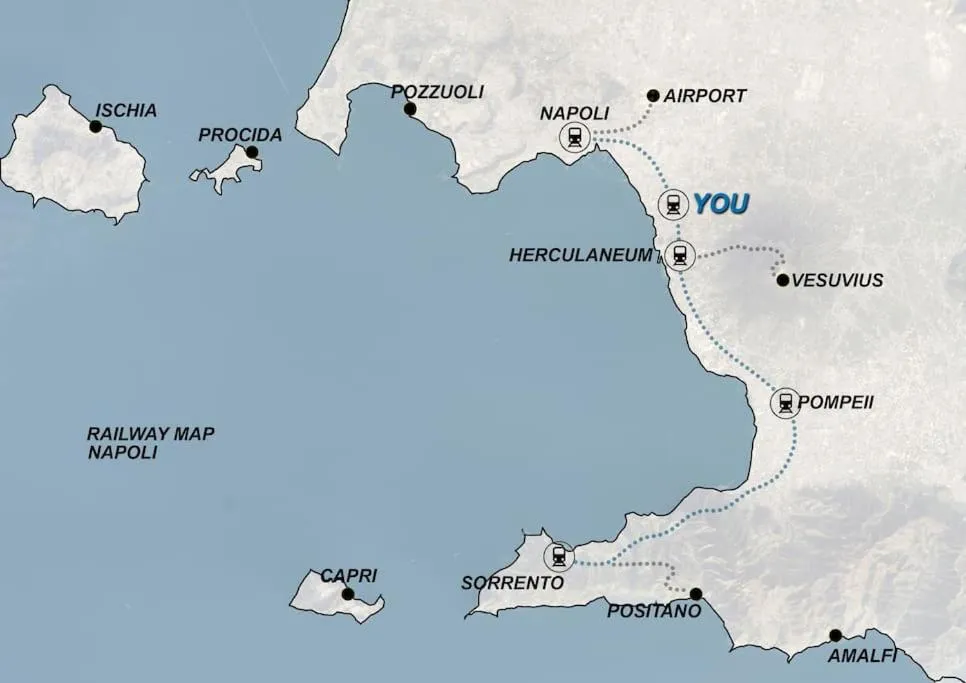 Bird's eye view in Tufo Giallo Rooms