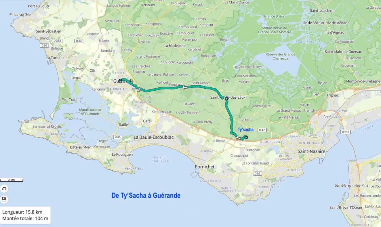 Activities in Aux portes de Pornichet, Chambres d'hôtes Ty'Sacha