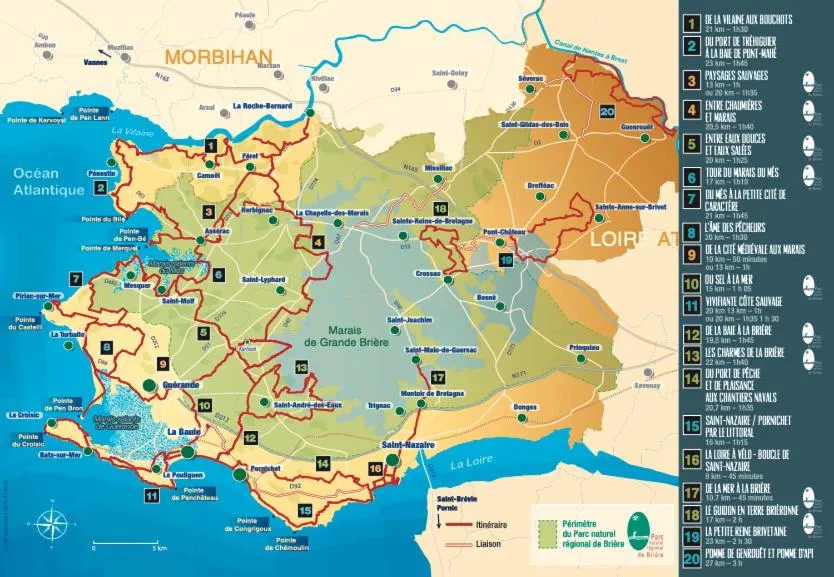 Hiking in Aux portes de Pornichet, Chambres d'hôtes Ty'Sacha