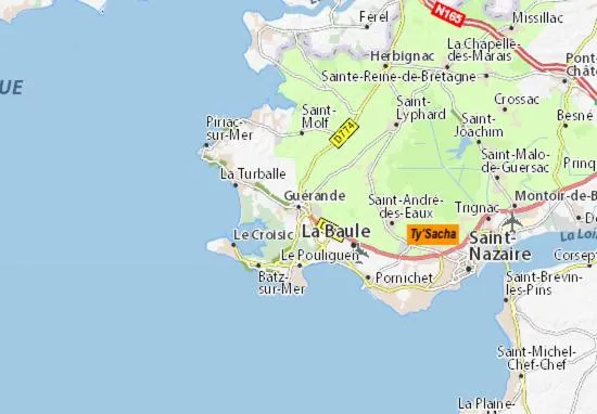 acessibility in Aux portes de Pornichet, Chambres d'hôtes Ty'Sacha