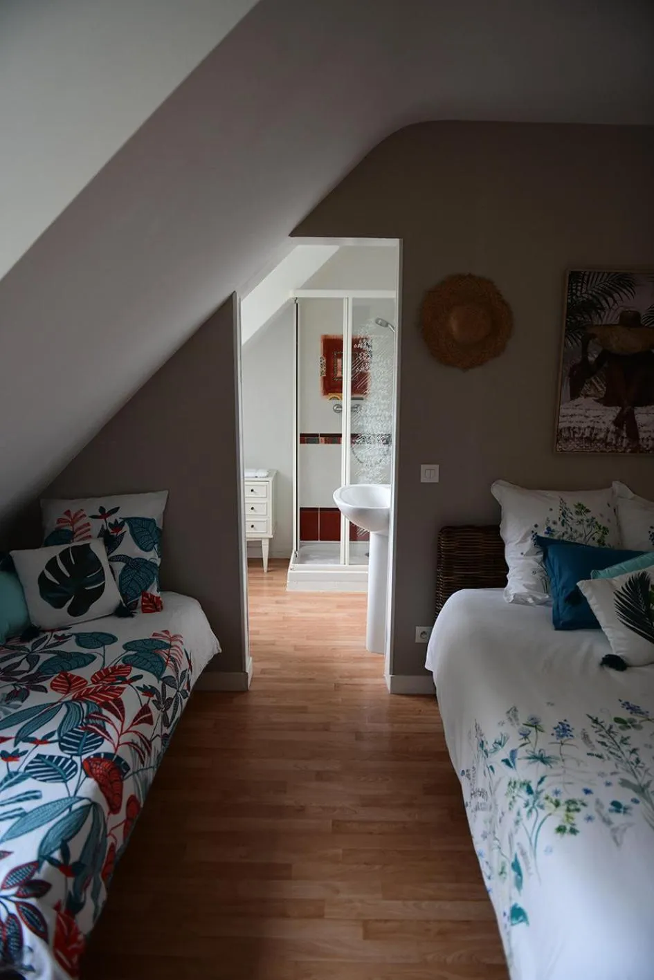 Bed in Aux portes de Pornichet, Chambres d'hôtes Ty'Sacha