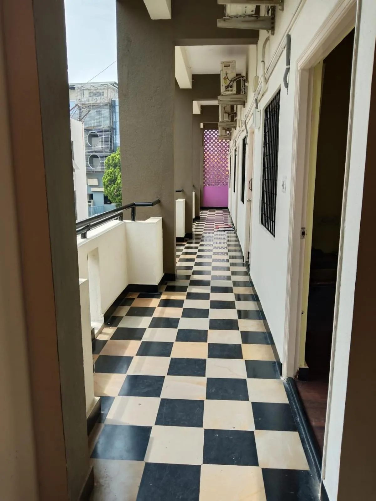 Property building in Guru Comfort, 100 m from Apollo Hospital