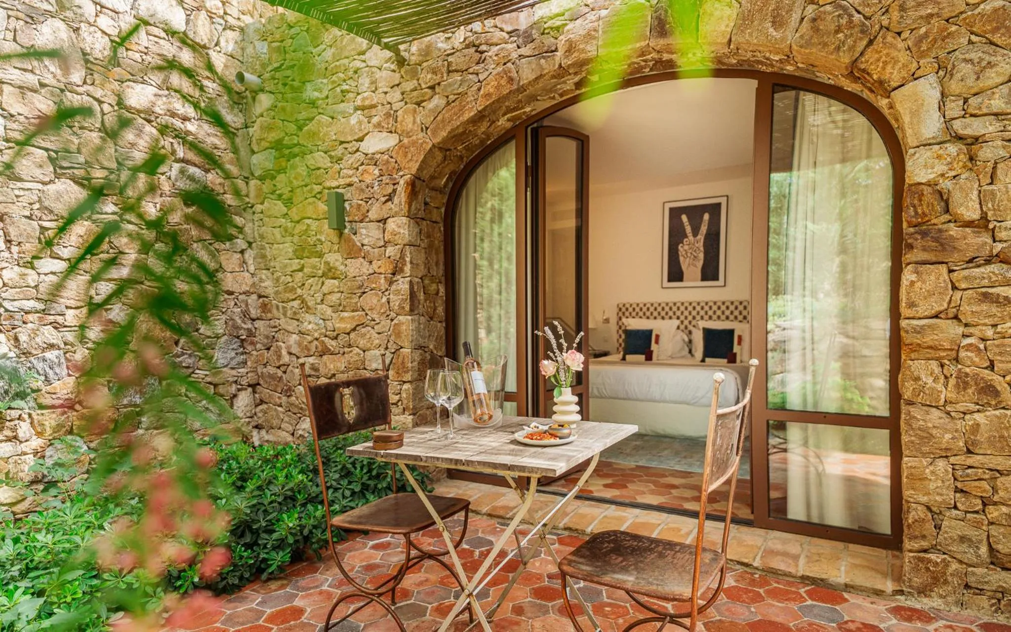 Balcony/Terrace in Domaine Les Mésanges
