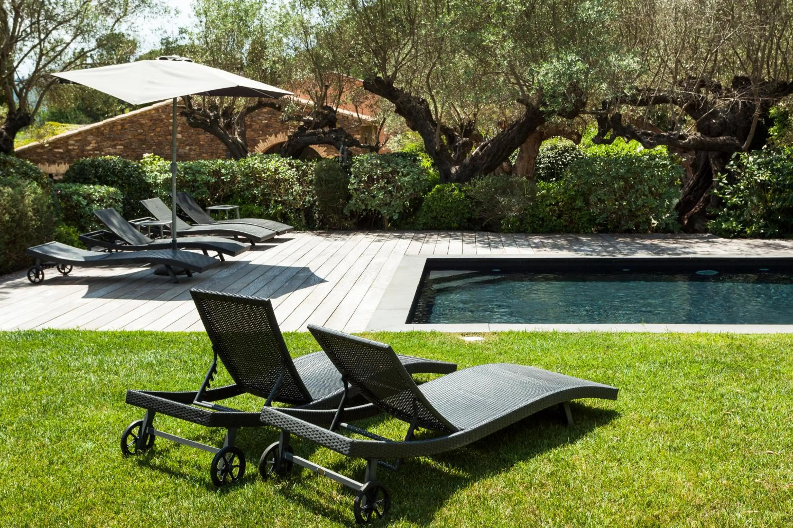 Swimming pool in Domaine Les Mésanges