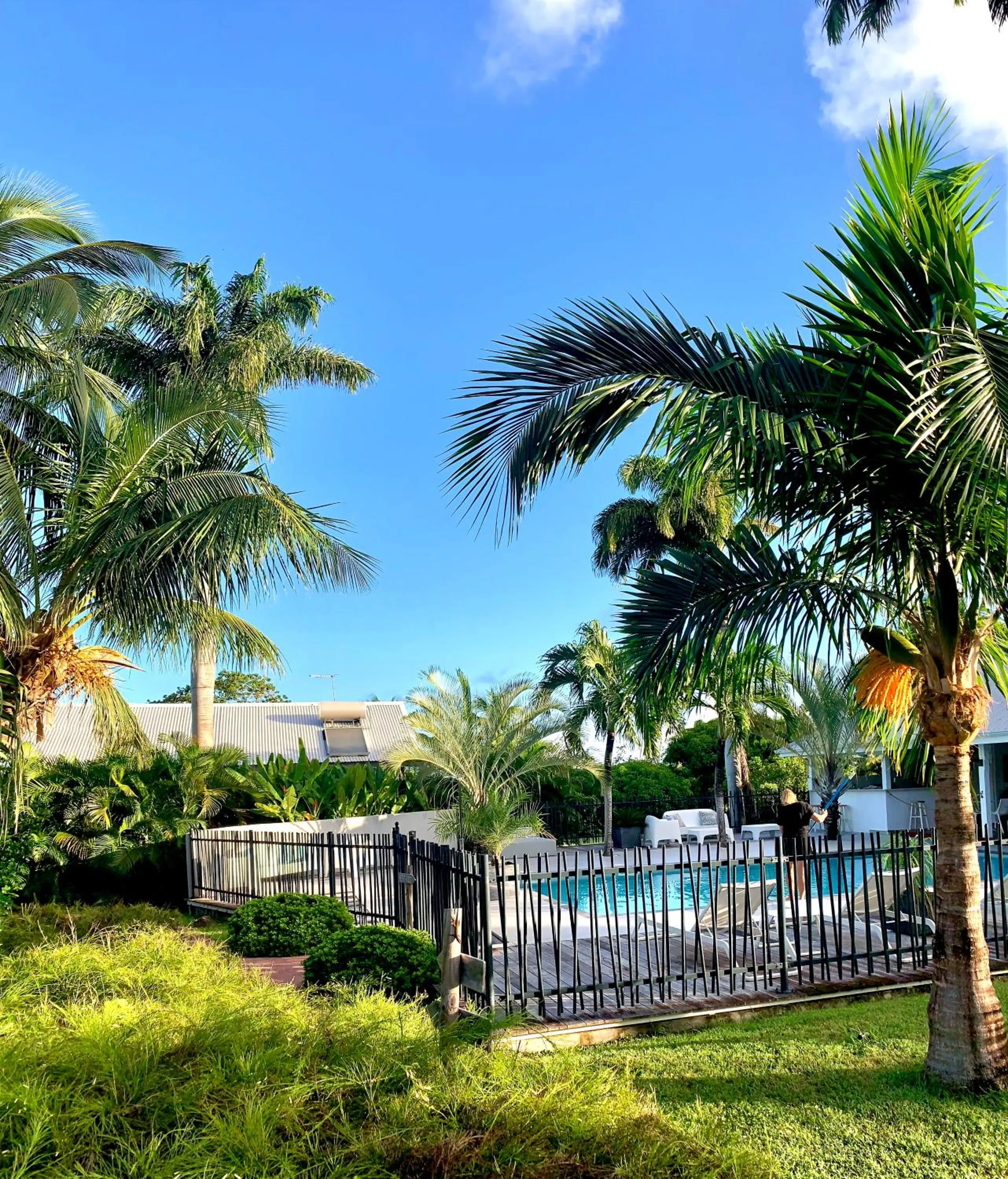 Garden in Domaine Saint-François