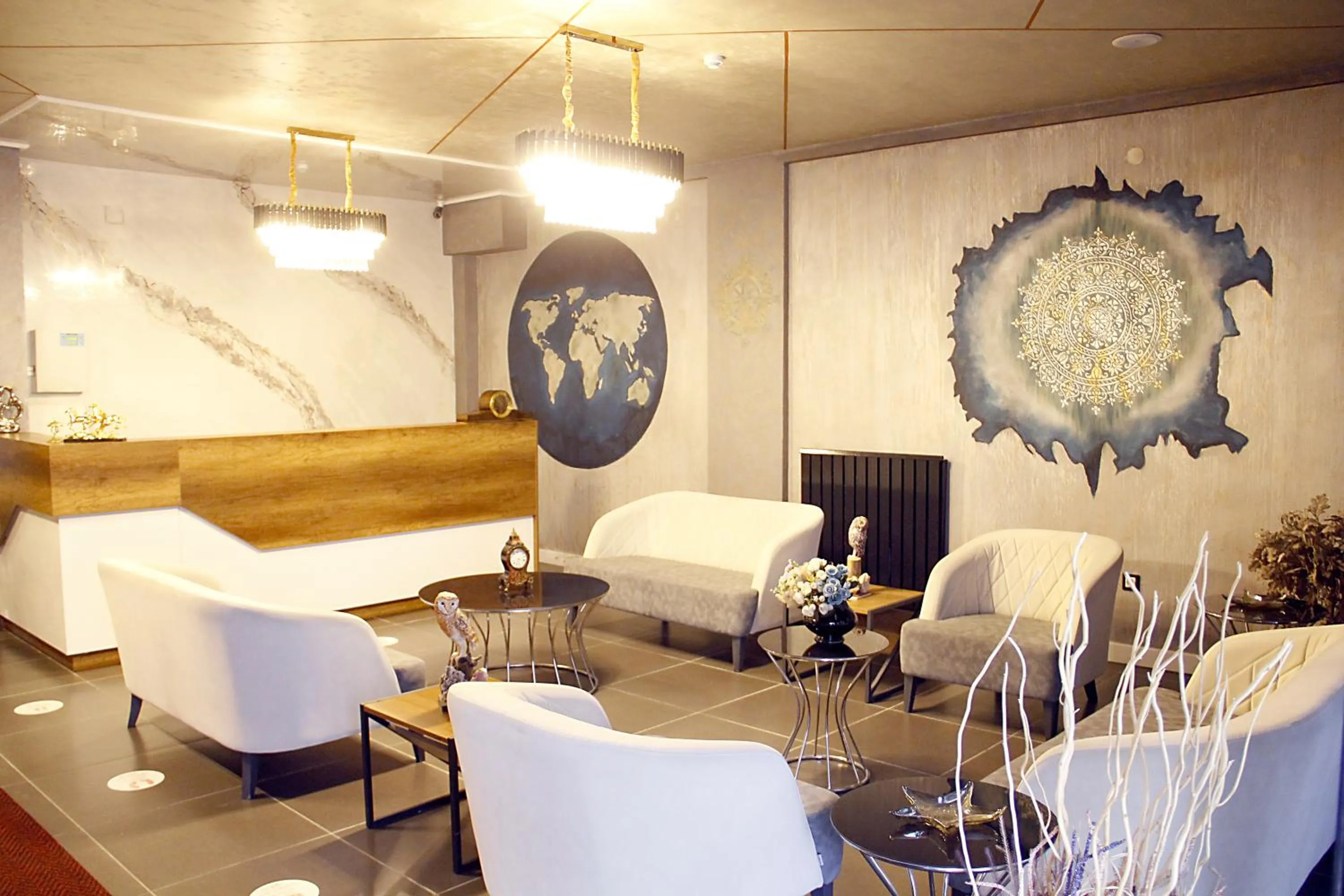 Lobby or reception in Cadde 7 Otel