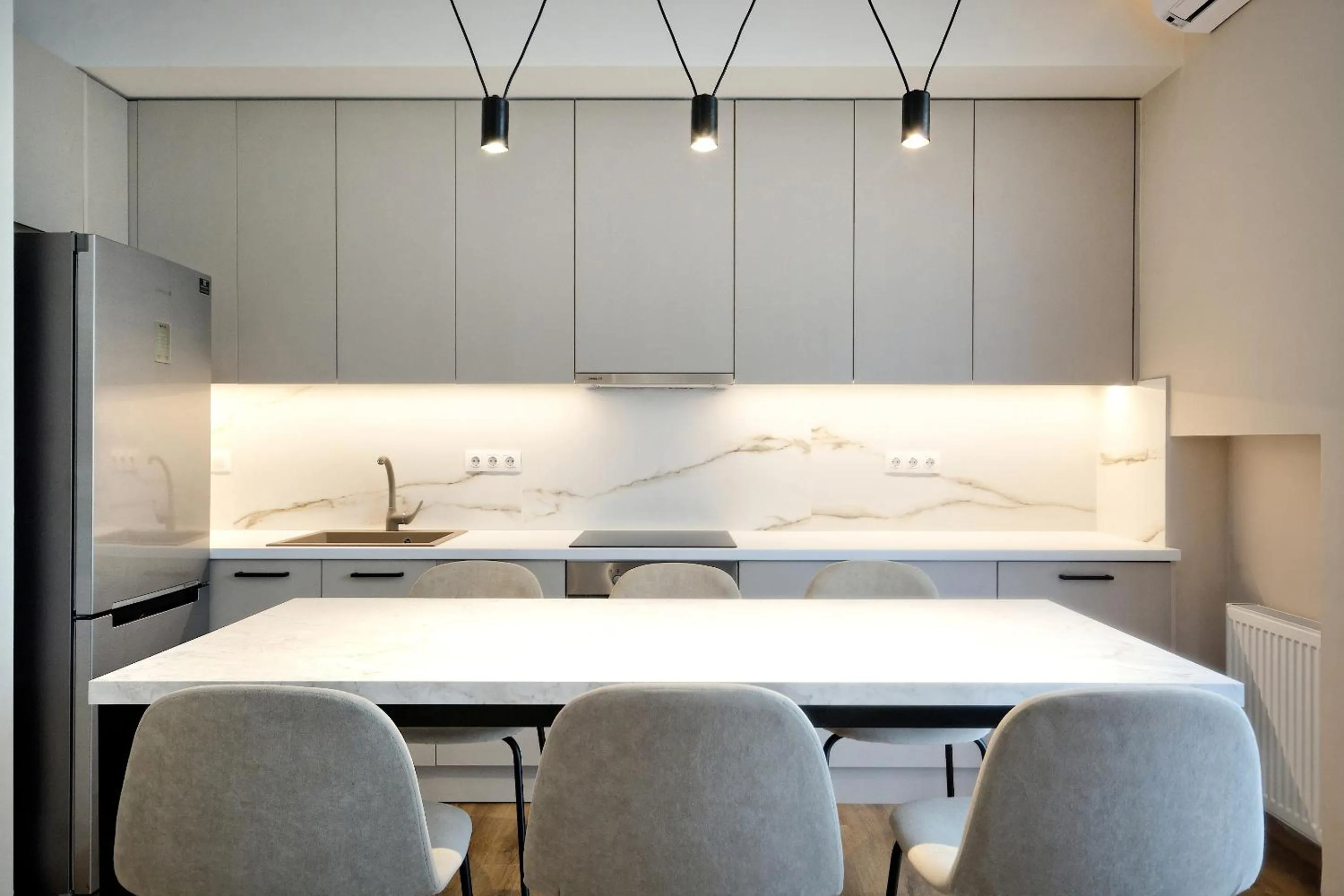 Kitchen or kitchenette in The Flirty Athens apartment