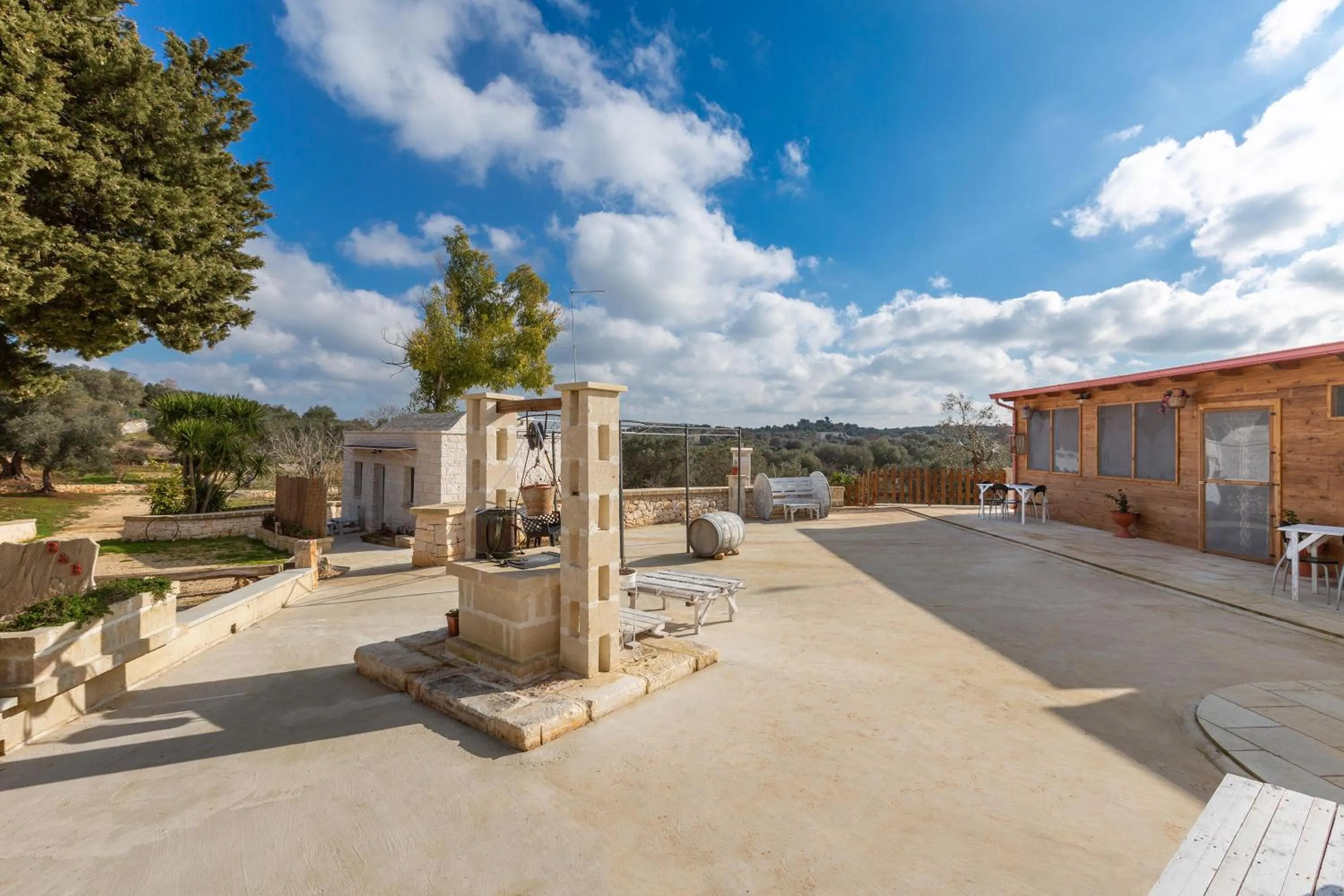 Garden in B&B Mariano