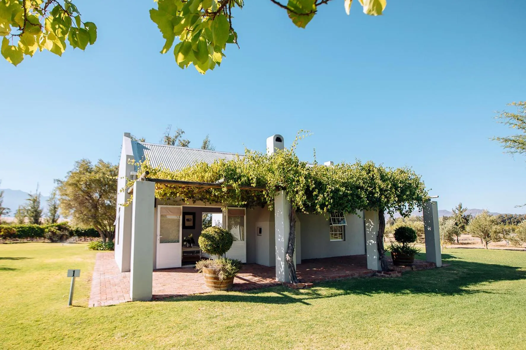 Facade/entrance in Saronsberg Vineyard Cottages