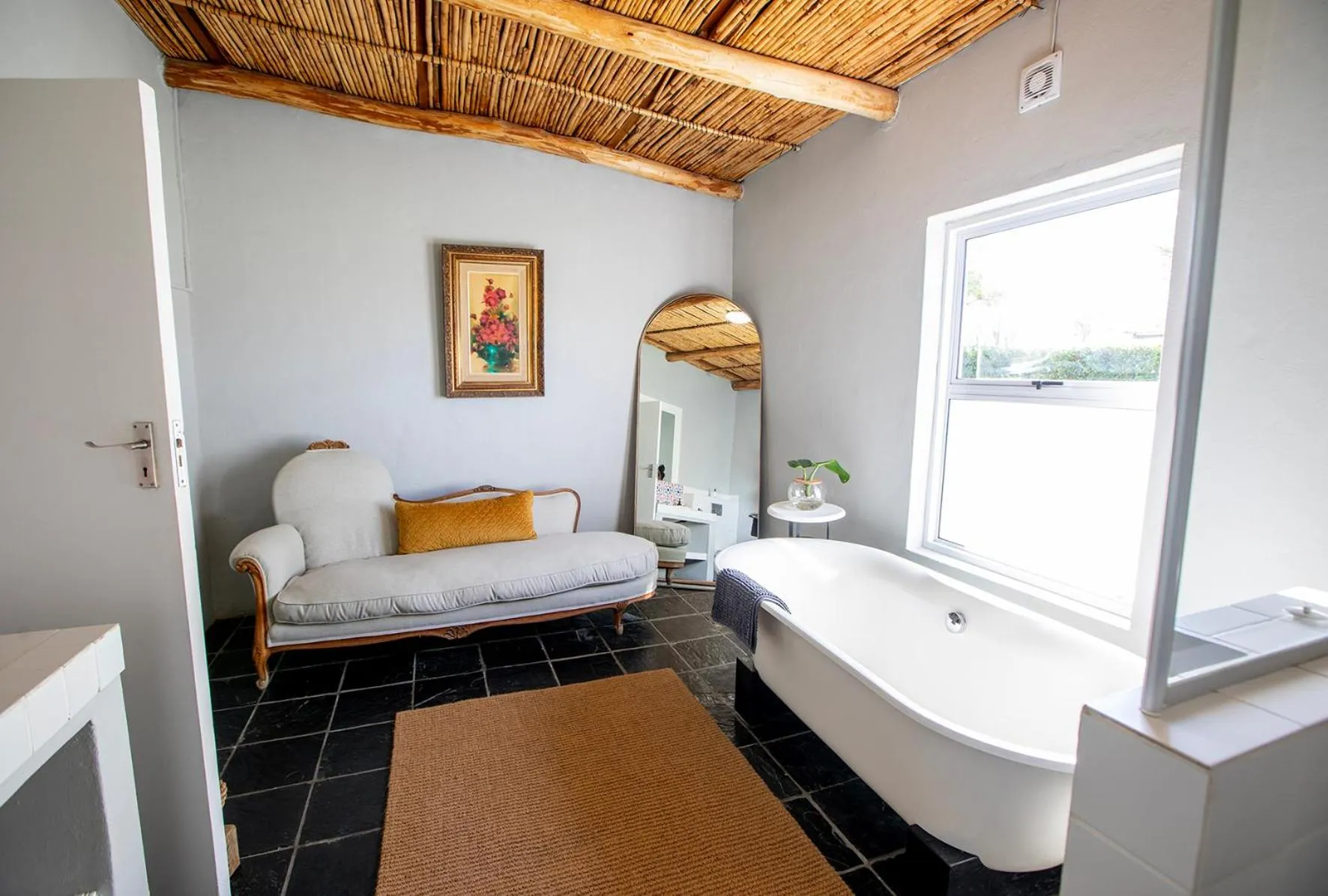 Bathroom in Saronsberg Vineyard Cottages