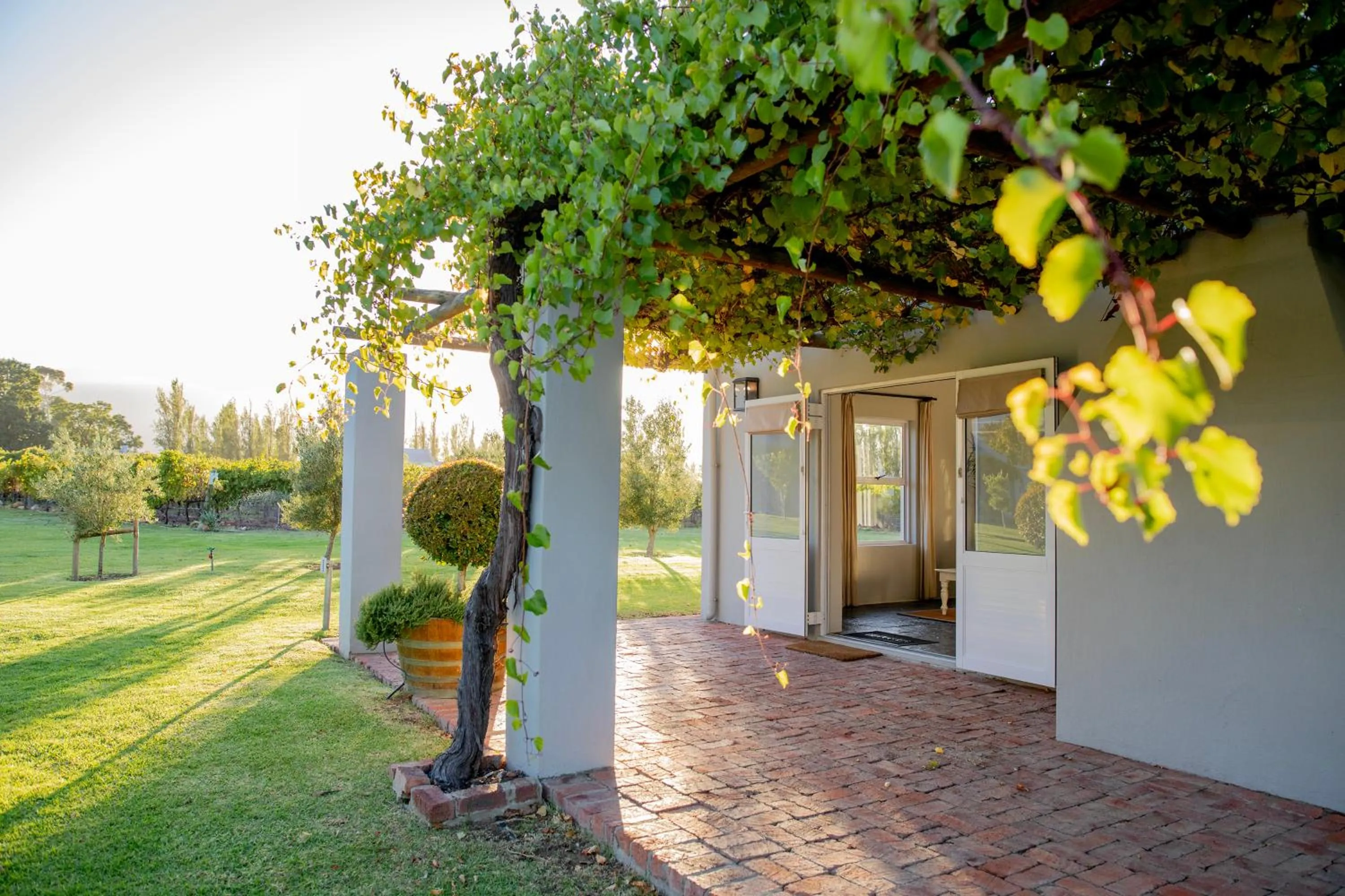 Property building in Saronsberg Vineyard Cottages