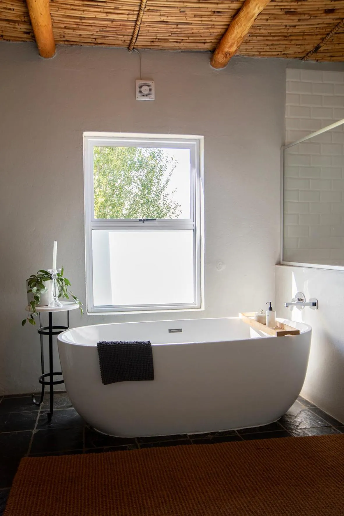 Bathroom in Saronsberg Vineyard Cottages