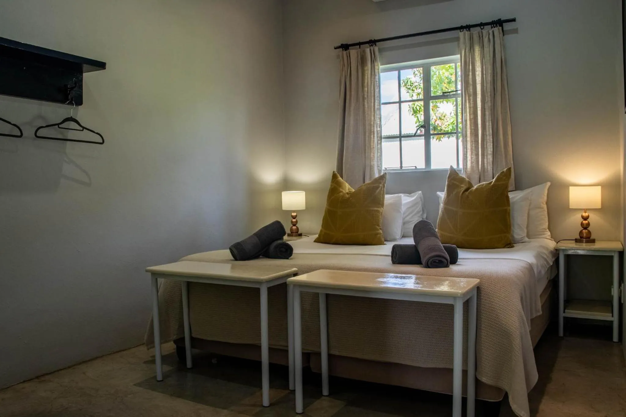 Bed in Saronsberg Vineyard Cottages