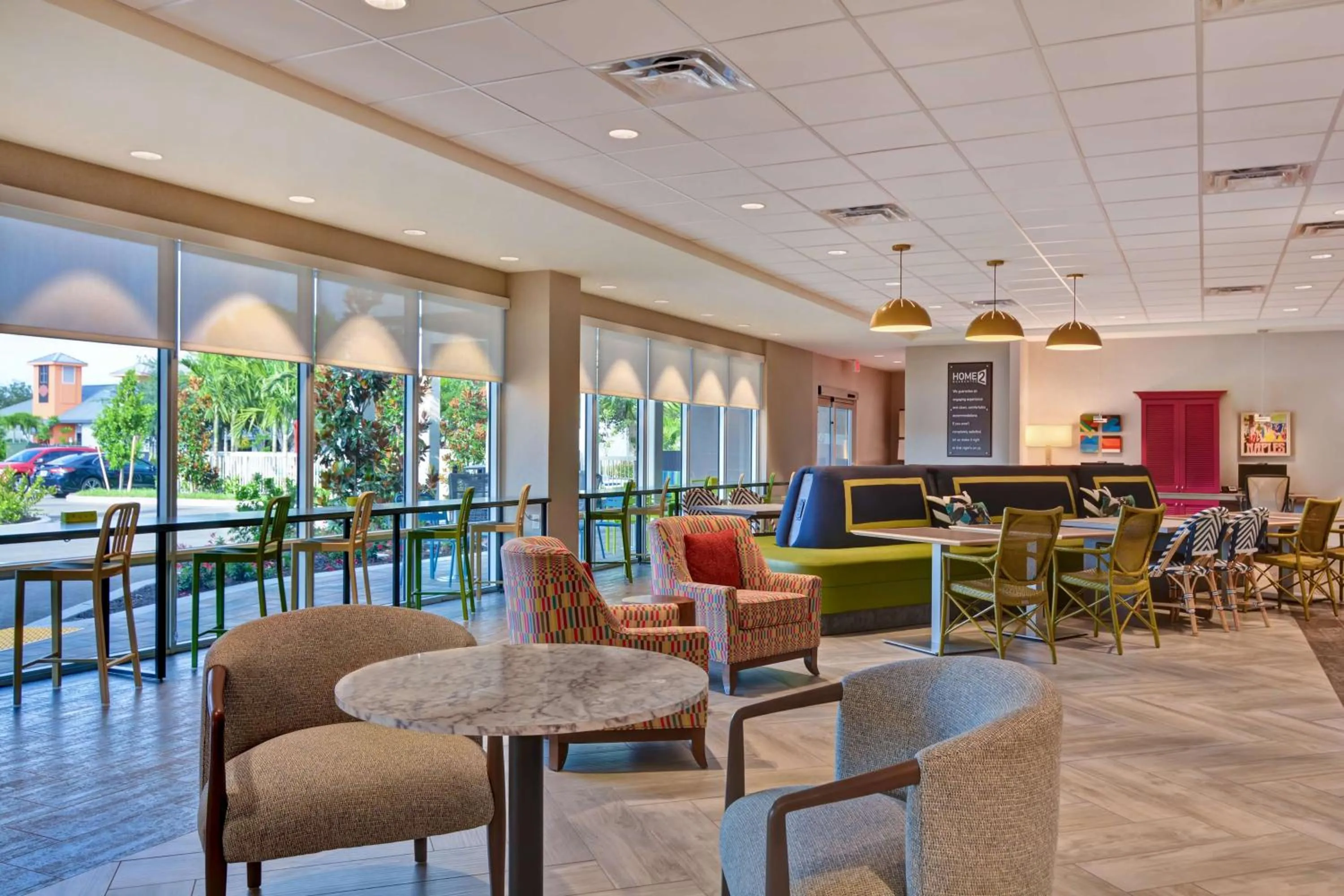 Lobby or reception in Home2 Suites By Hilton Naples I-75 Pine Ridge Road