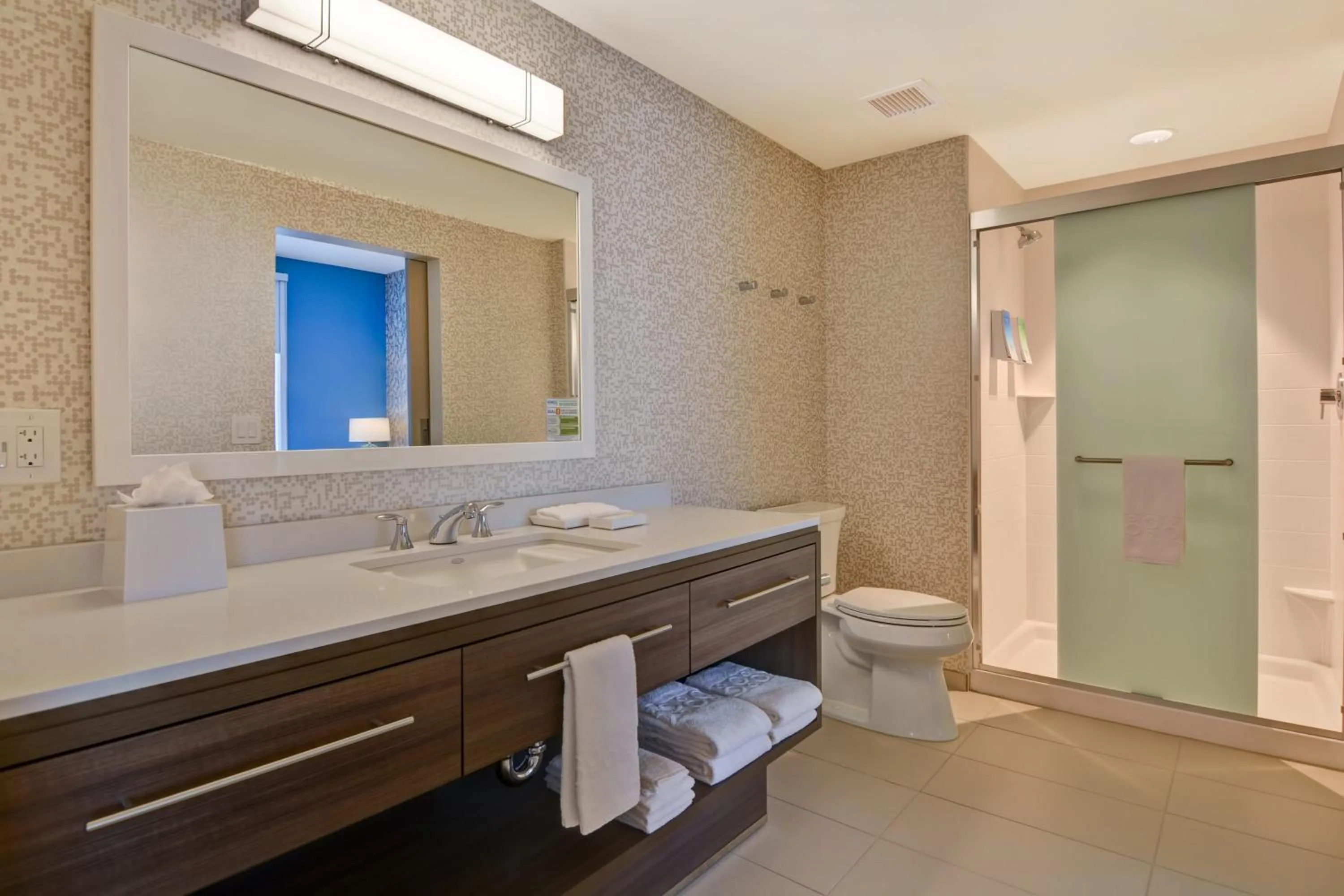Shower in Home2 Suites By Hilton Naples I-75 Pine Ridge Road