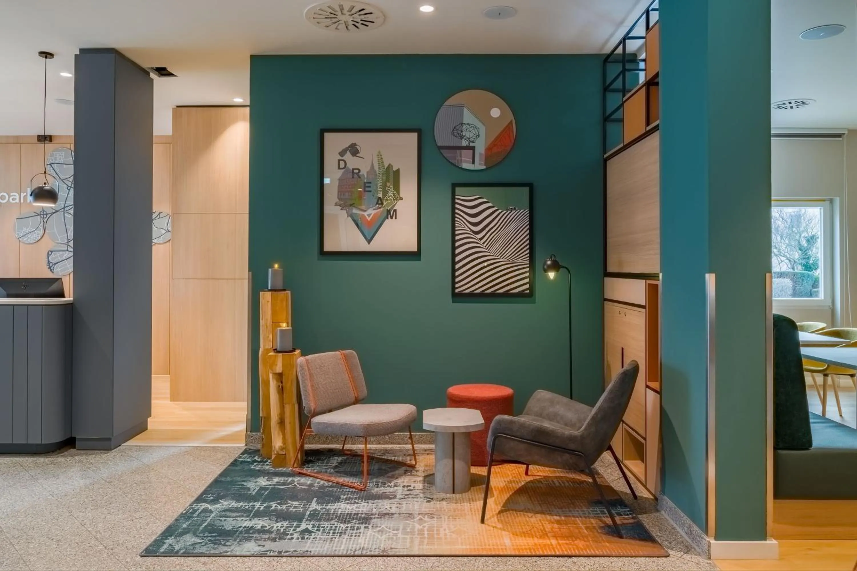 Lobby or reception in Spark By Hilton Stuttgart Sindelfingen