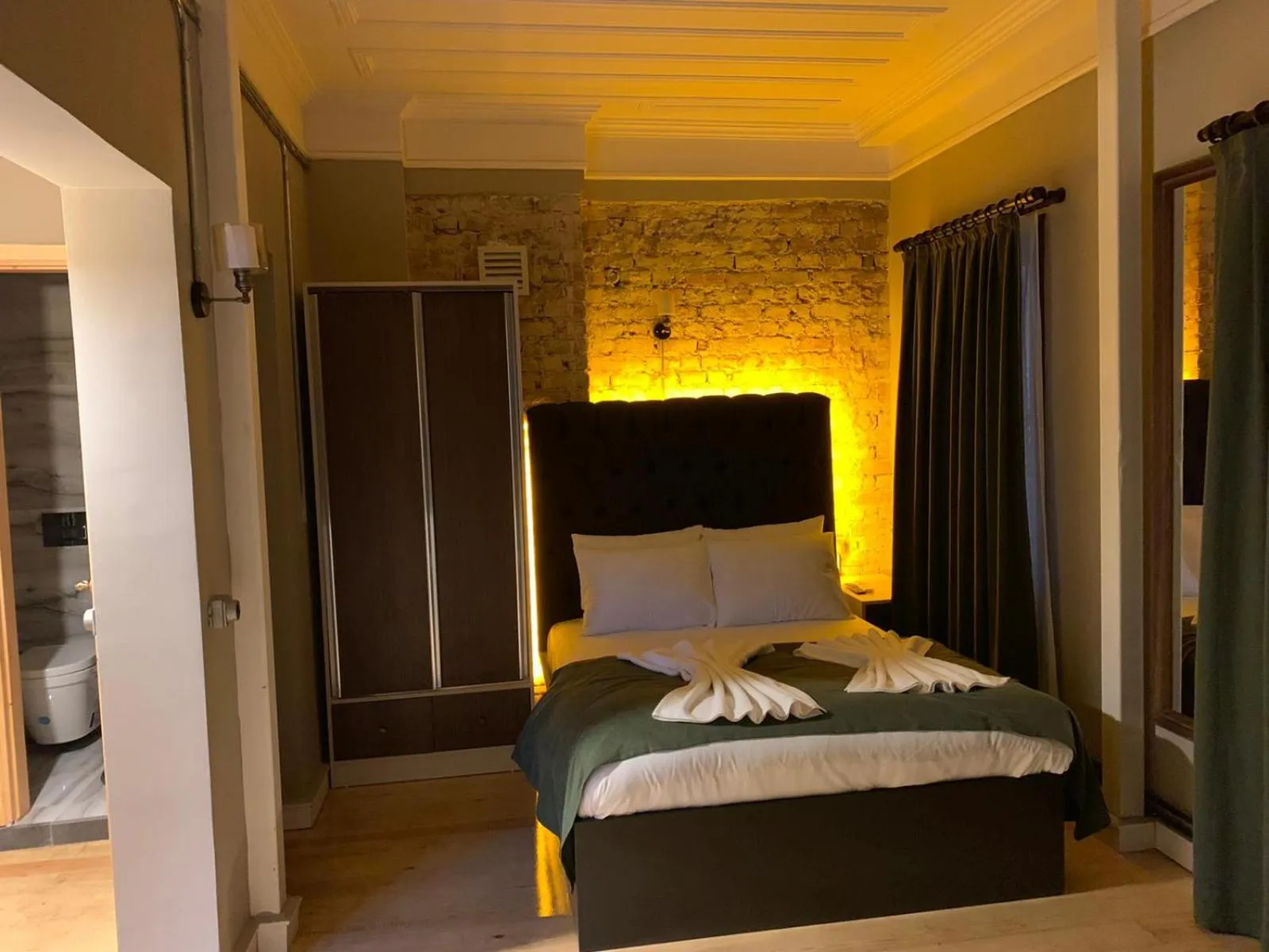 Bed in Berfinn Hotel Beşiktaş