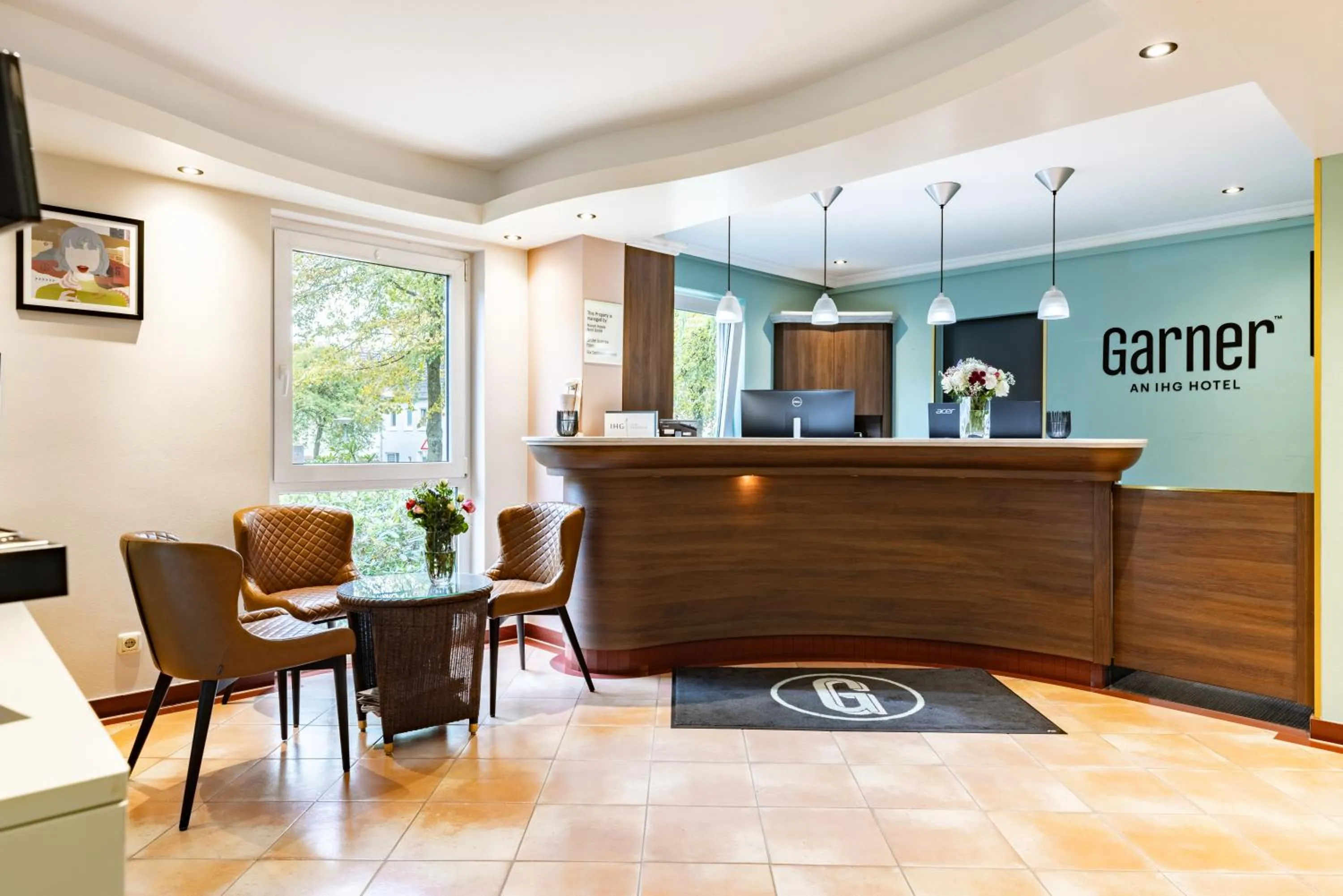 Lobby or reception in Garner Hotel Bremen North by IHG