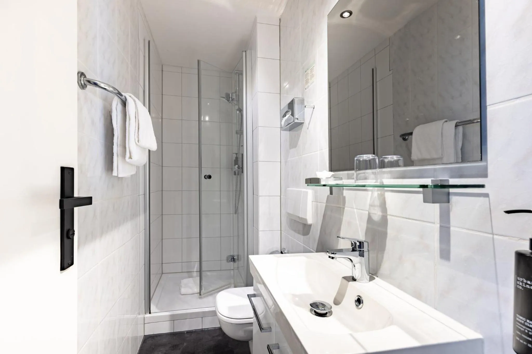 Bathroom in Garner Hotel Bremen North by IHG