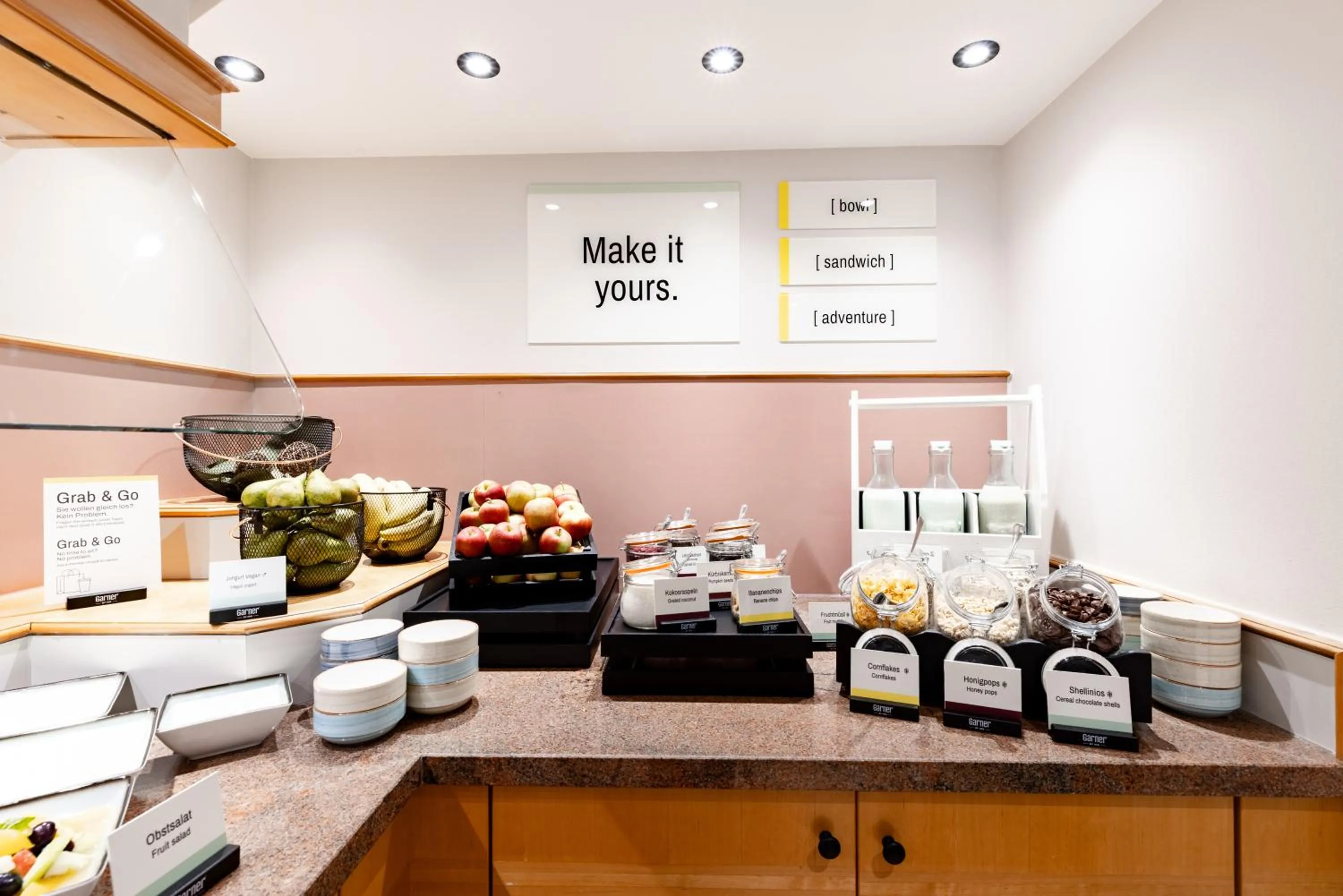 Buffet breakfast in Garner Hotel Bremen North by IHG