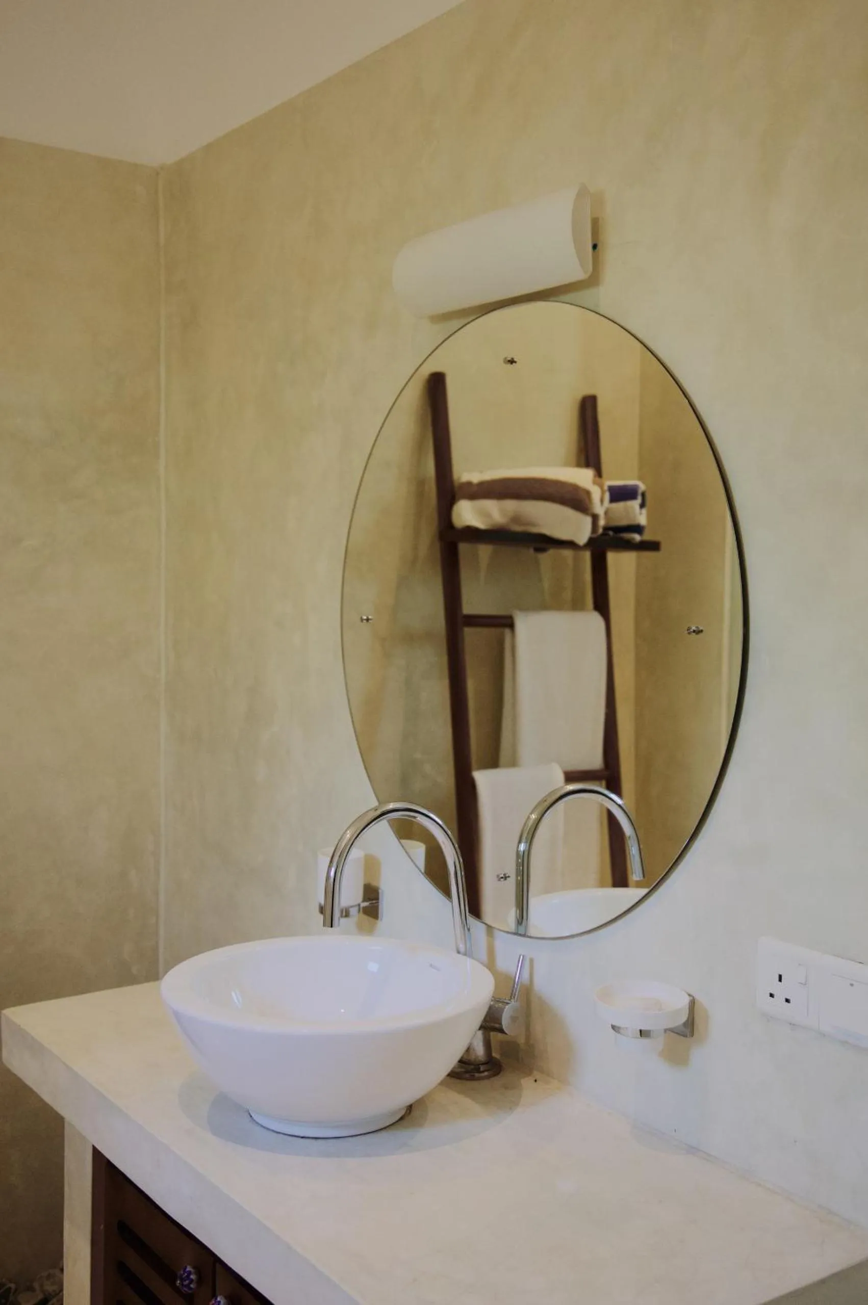 Bathroom in Palm Garden Ayurveda Resort
