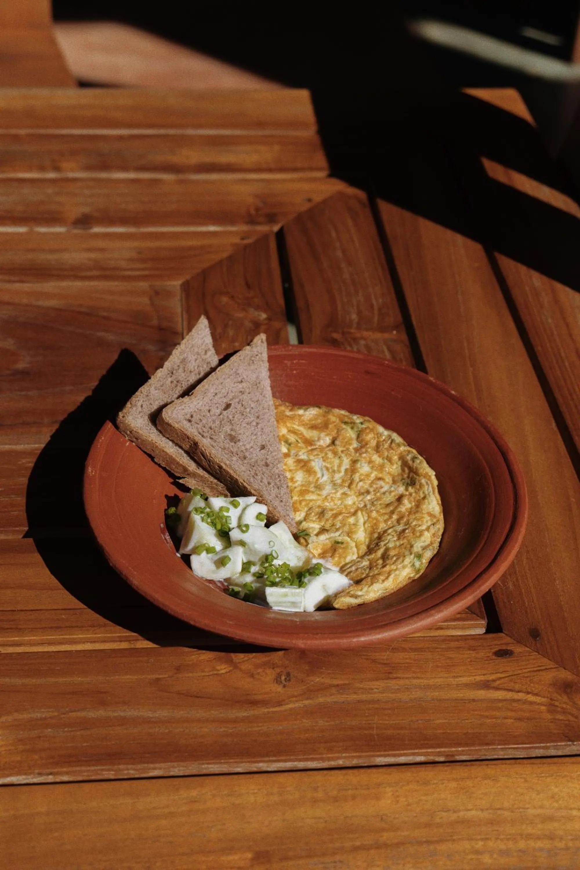 Breakfast in Palm Garden Ayurveda Resort