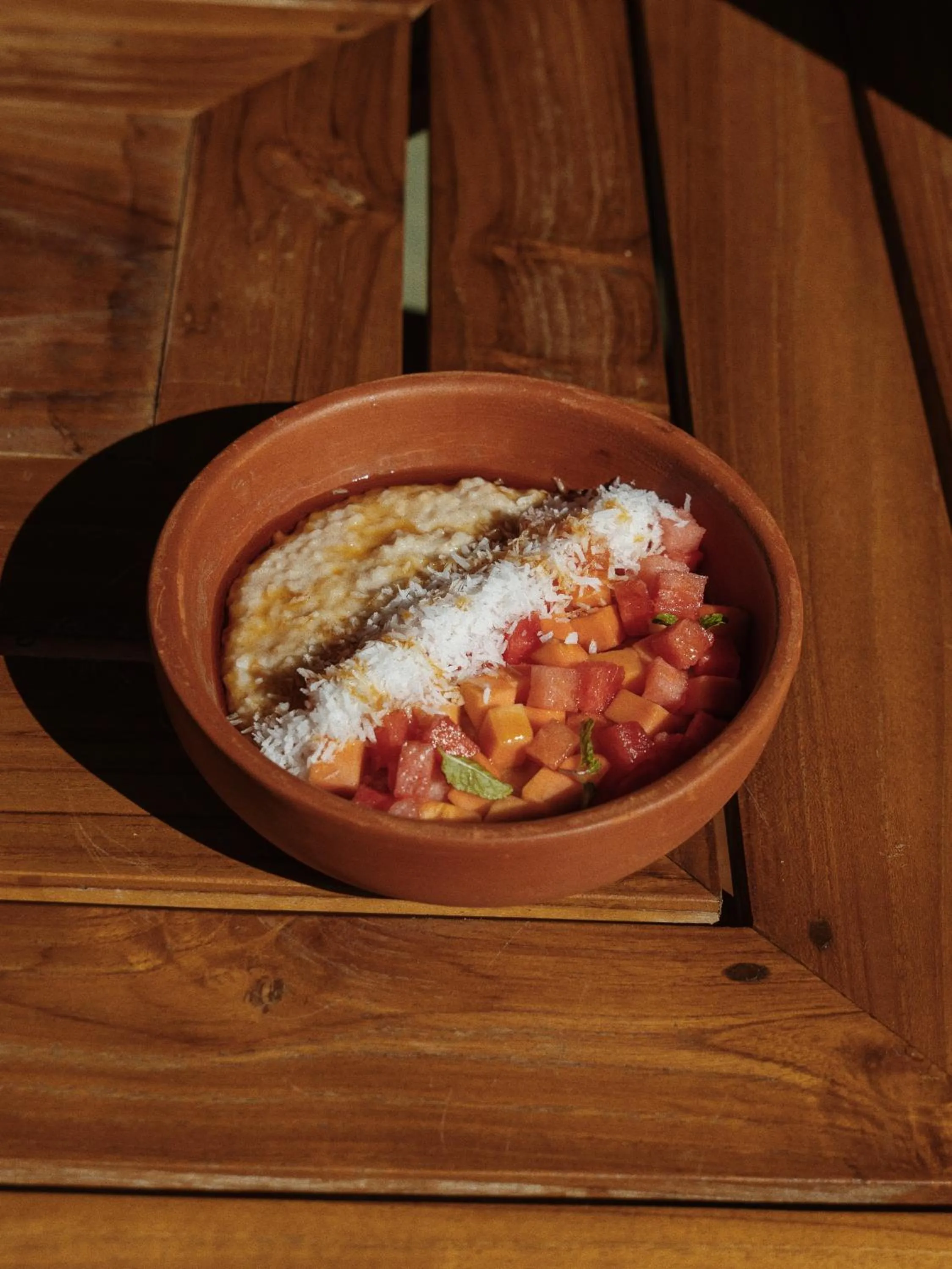 Breakfast in Palm Garden Ayurveda Resort