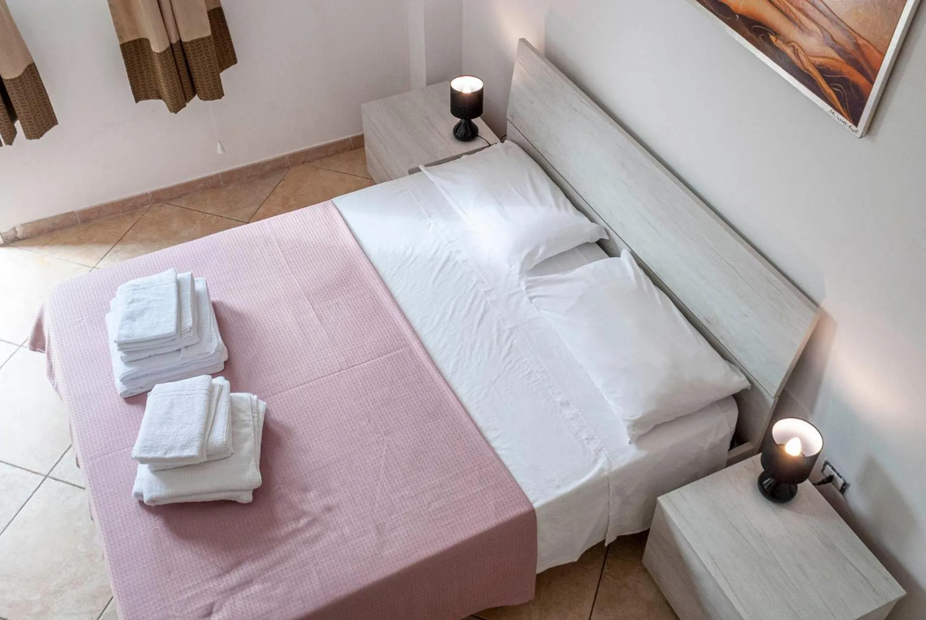 Bedroom, Bed in da Rocco B&B