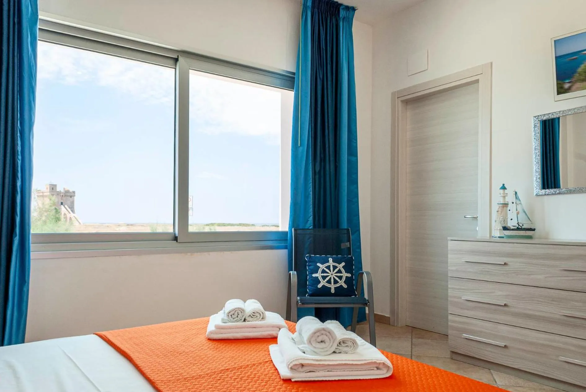 View (from property/room), Bed in da Rocco B&B