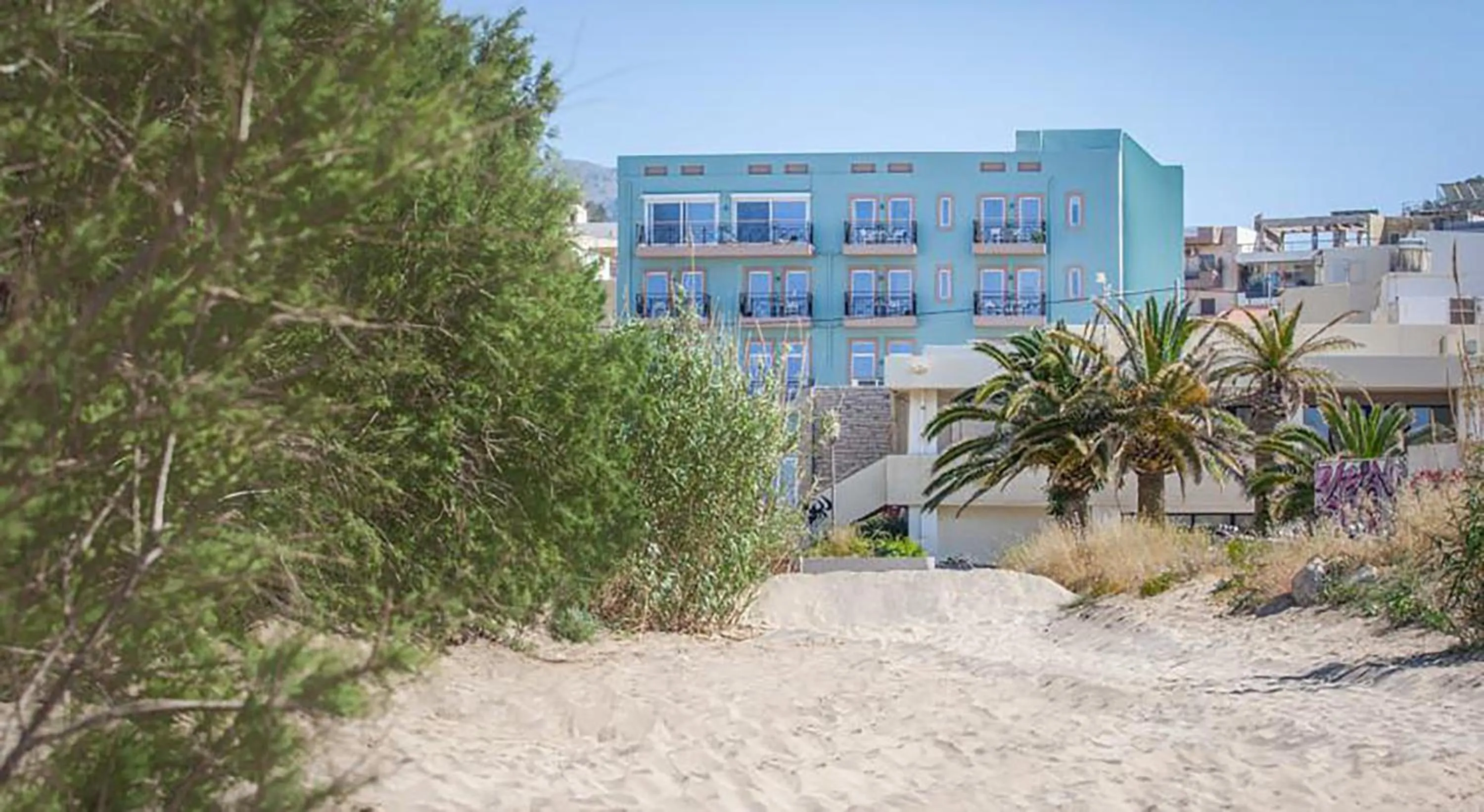 Facade/entrance in Aqua Marina