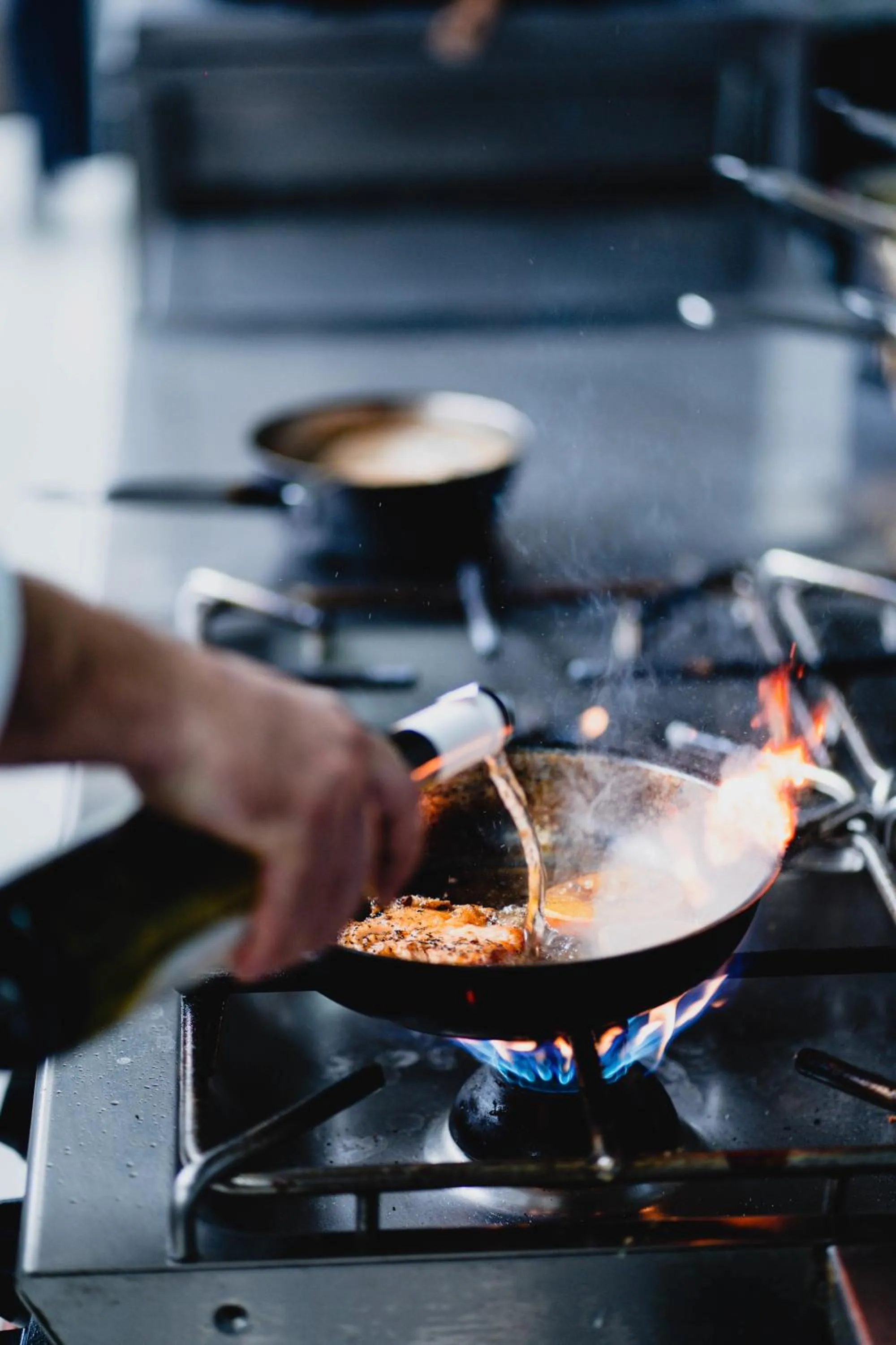 Kitchen or kitchenette in Drina Hotel