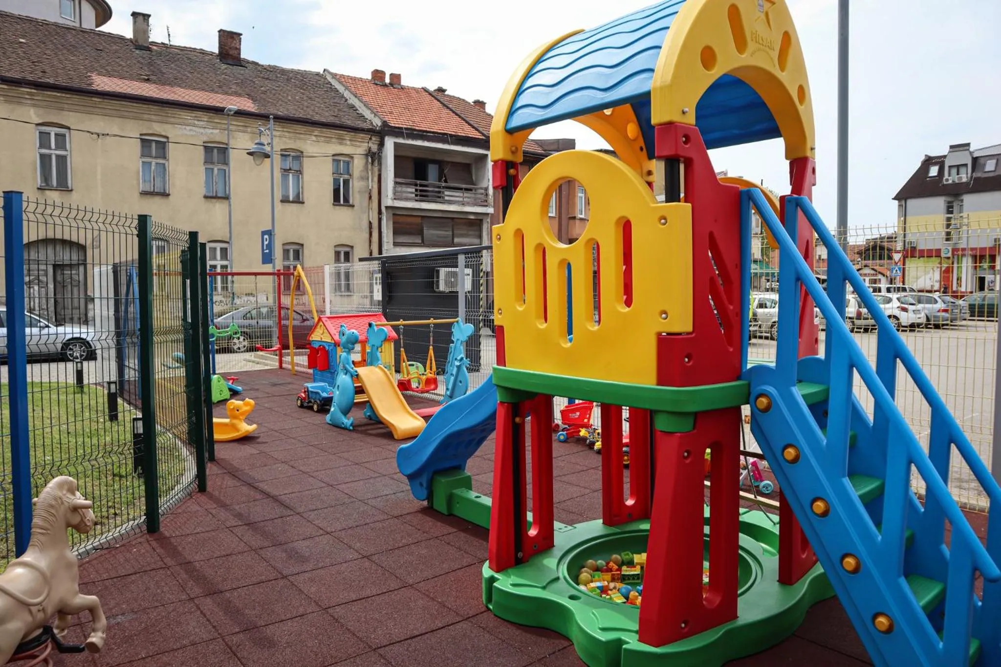 Children play ground in Drina Hotel