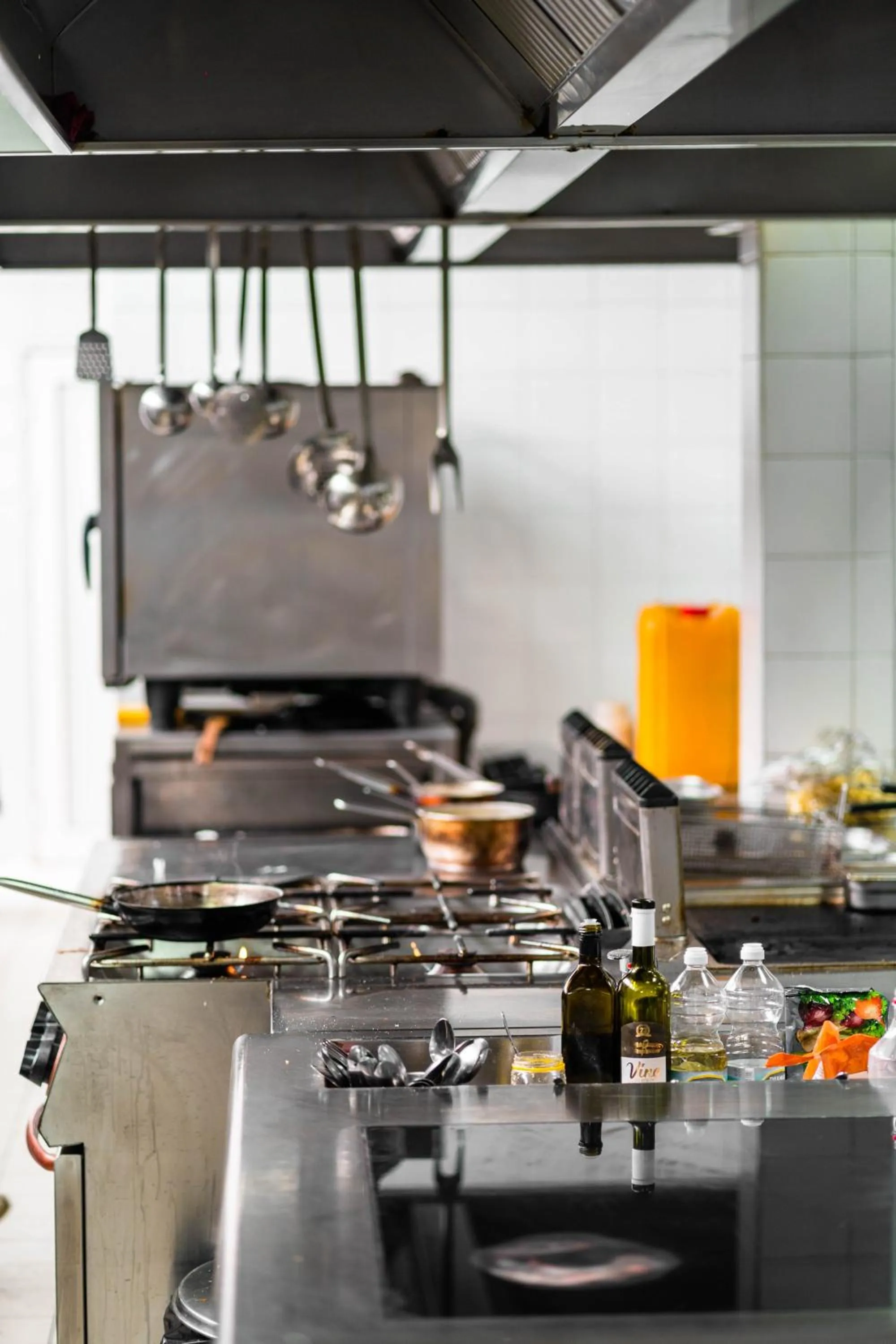 Kitchen or kitchenette in Drina Hotel