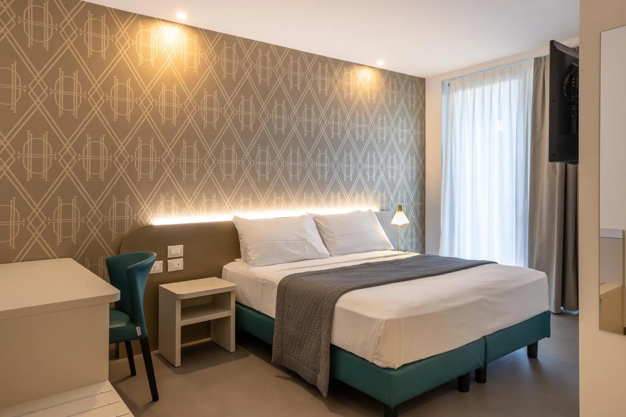 Bed in DIVA HOTEL LIGNANO - Adults Only