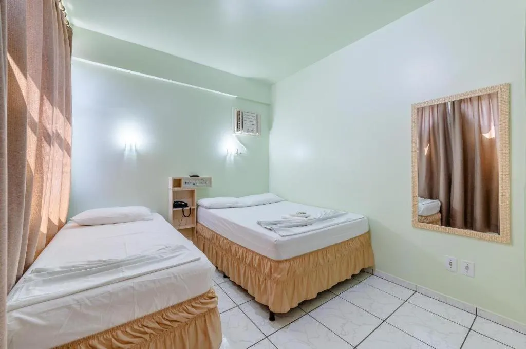 Bed in Oasis Chartouni Hotel