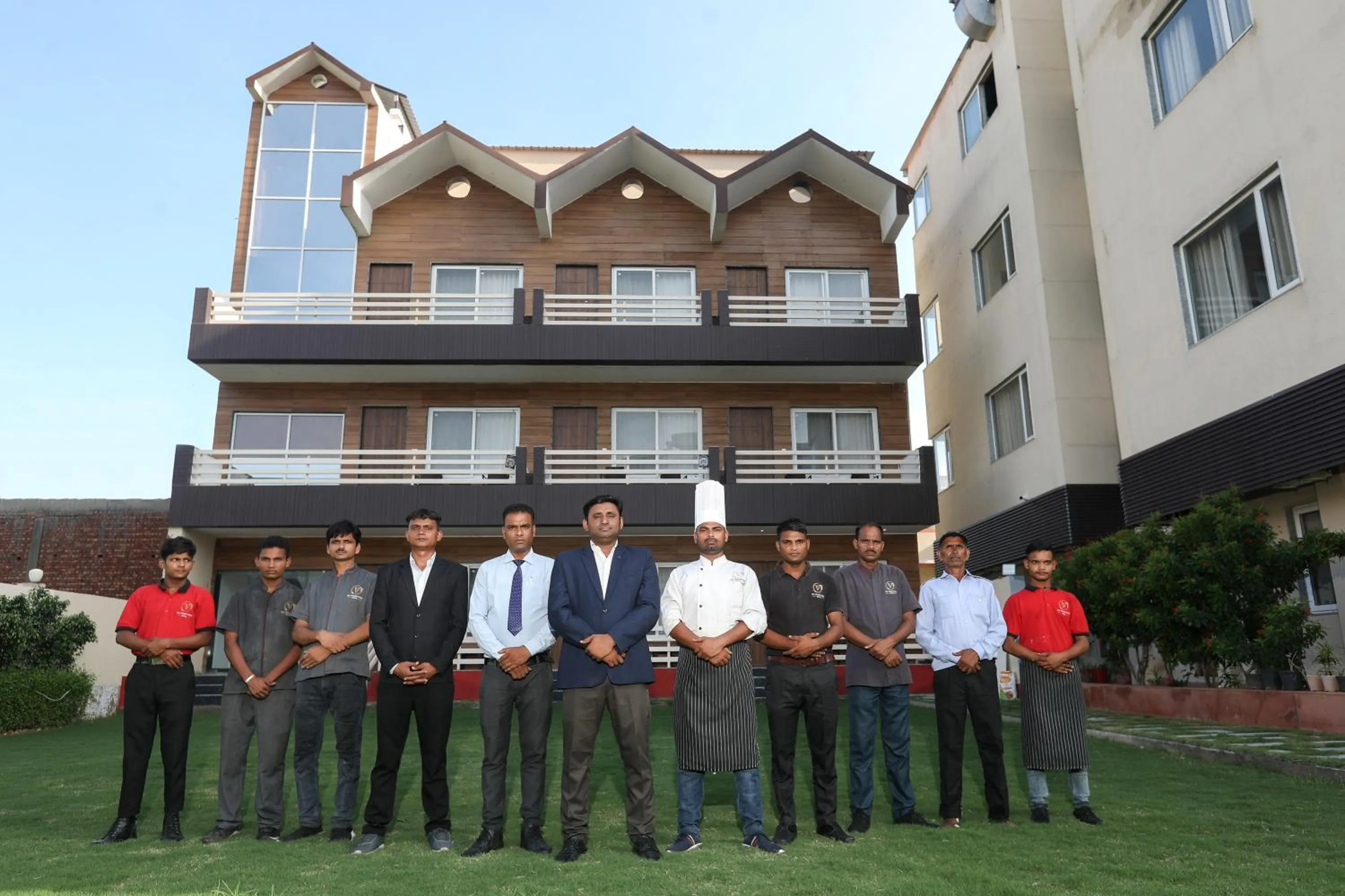 Staff in The Vrindwoods