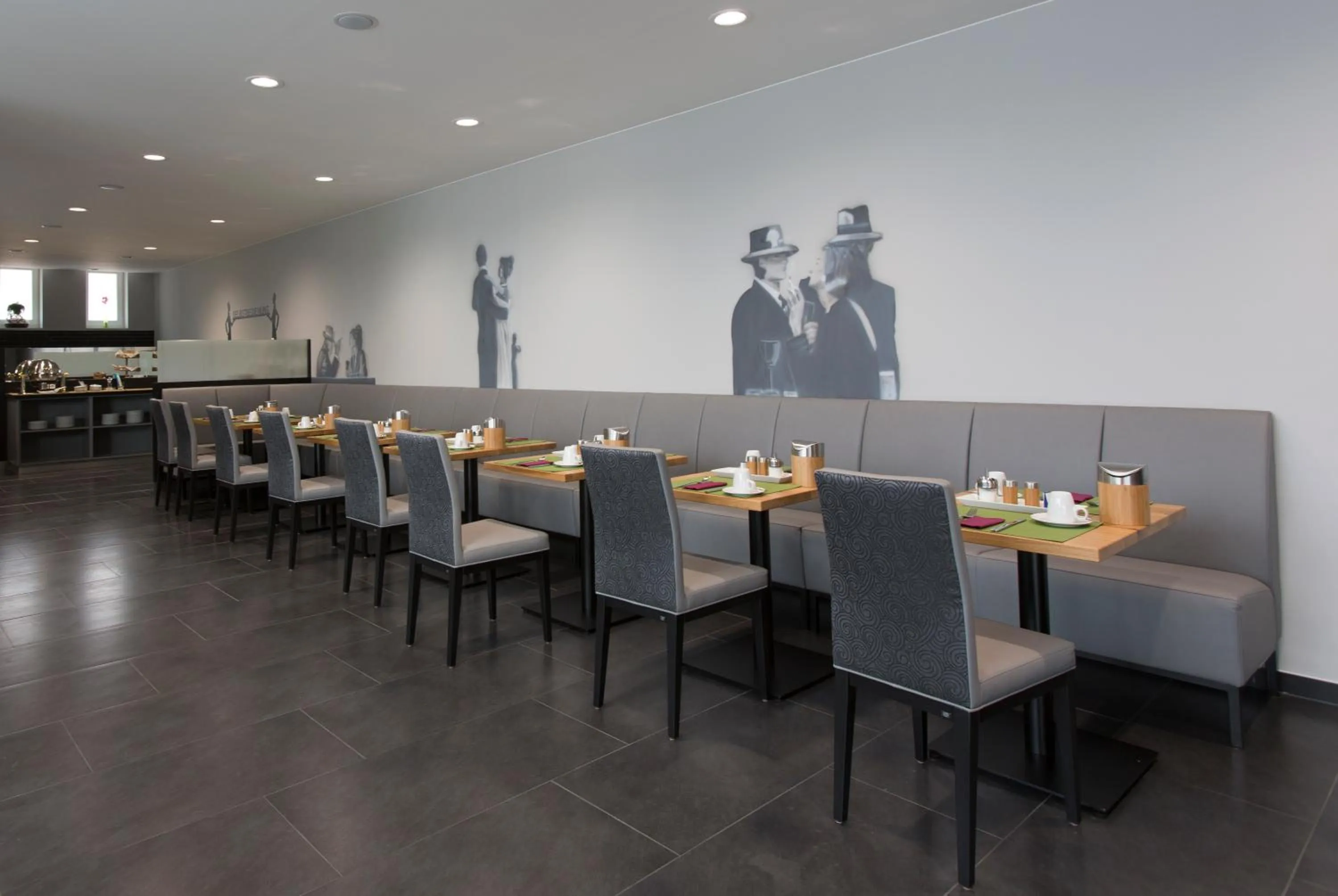 Communal lounge/ TV room in Hotel Barth